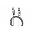 Μικρή εικόνα του Sentio Καλώδιο Multi Connect USB-A - USB-C - Lightning 1.2 m