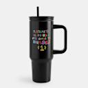 Μικρή εικόνα του Sentio Παγουρι Με Καλαμακι Fipster Black 1200ml