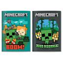 Μικρή εικόνα του Gim Τετράδιο Ριγέ 17x25 Minecraft Boom-Www 40 Φύλλων