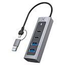 Μικρή εικόνα του Turbo-X 4-port Hub 2xUSB-A & 2xUSB-C 3.0