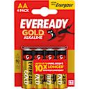 Μικρή εικόνα του Energizer Μπαταρίες Αλκαλικές Eveready Gold AA 4τμ