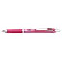 Μικρή εικόνα του Pentel Στυλό Gel Energel X Με Λάστιχο & Κλιπ & Πάχος Μύτης 0.7mm Ροζ