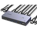 Μικρή εικόνα του Ugreen KVM & Data Switch 2 Θέσεων 25961 (USB+HDMI)