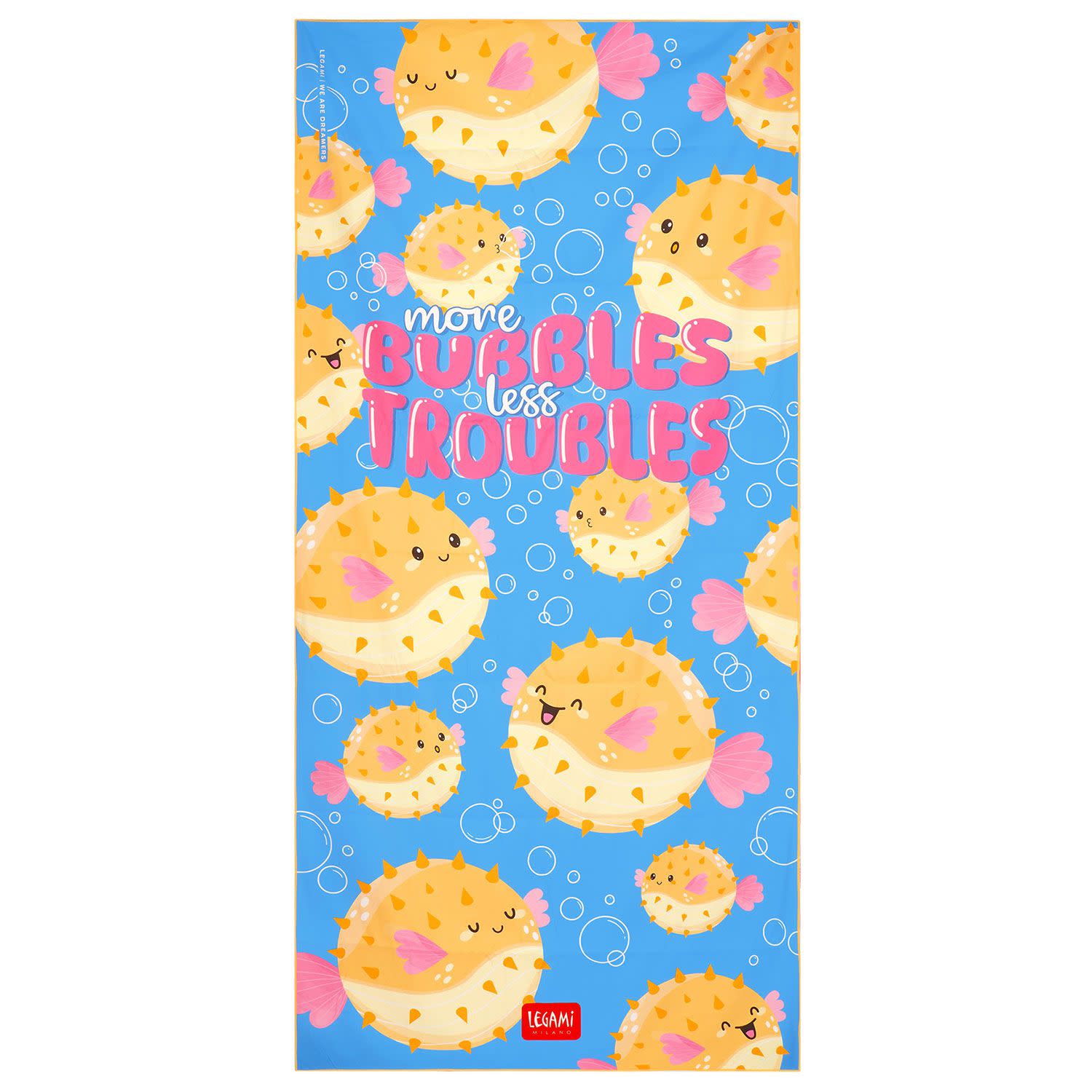 Κάνε κλικ για να δεις την εικόνα 1 του Legami Πετσέτα Θαλάσσης Pufferfish