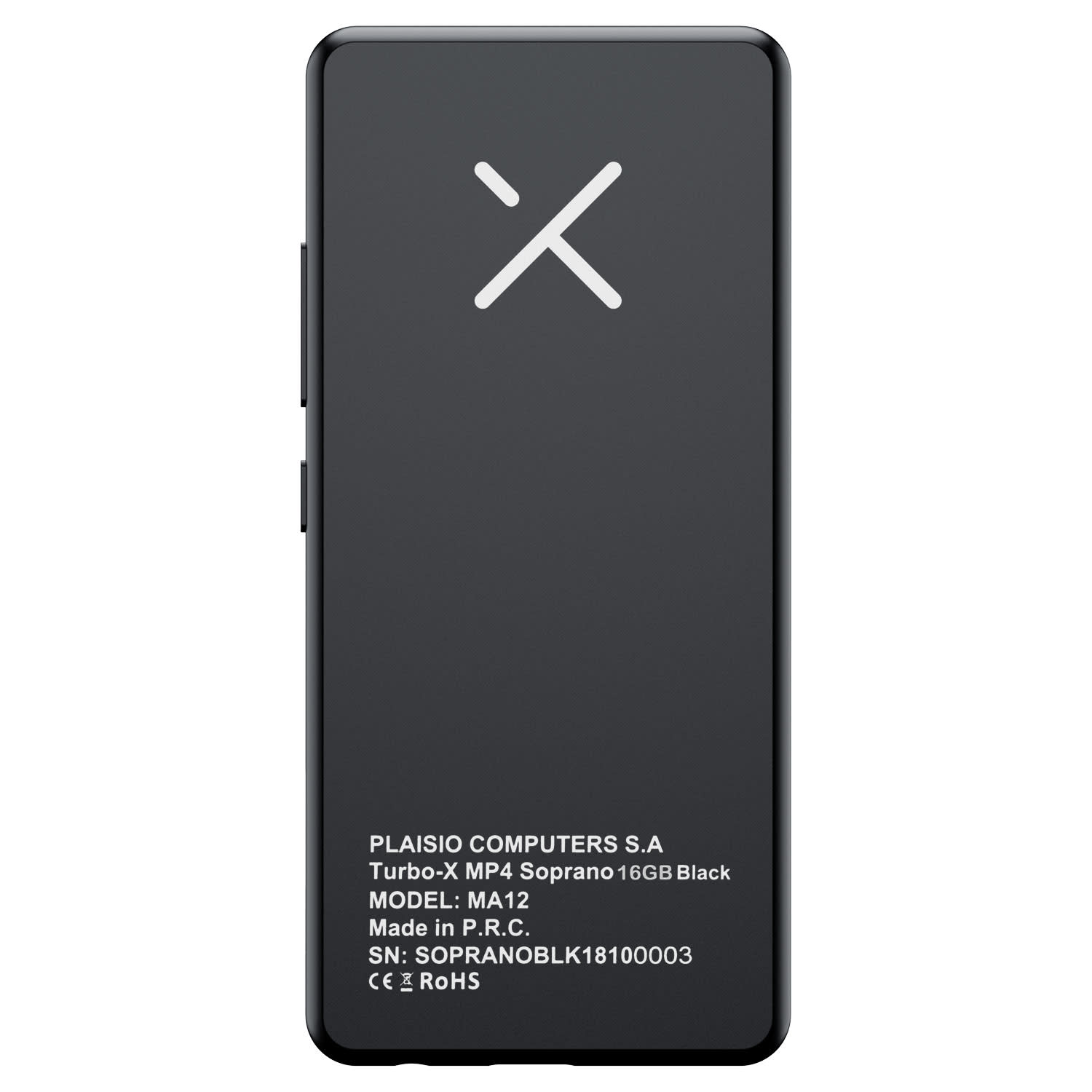 Κάνε κλικ για να δεις την εικόνα 3 του Turbo-X MP4 BT Soprano 16 GB Μαύρο