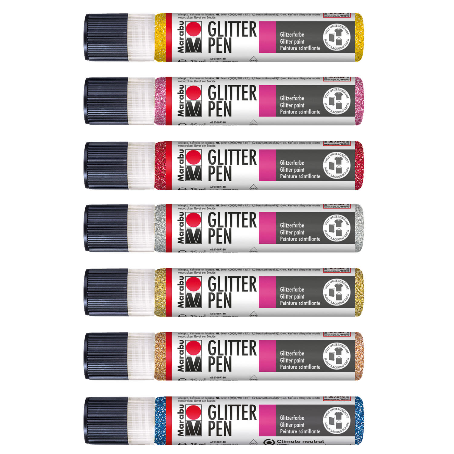 Marabu Χρώμα Γενικής Χρήσης Glitter-Liner 25ml