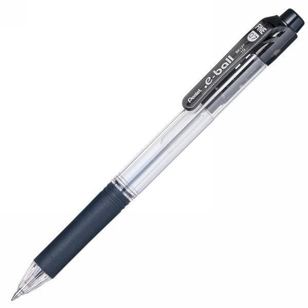 Κάνε κλικ για να δεις την εικόνα 4 του Pentel Στυλό Διαρκείας E-Ball Με Λάστιχο & Κλιπ & Πάχος Μύτης 0.7mm