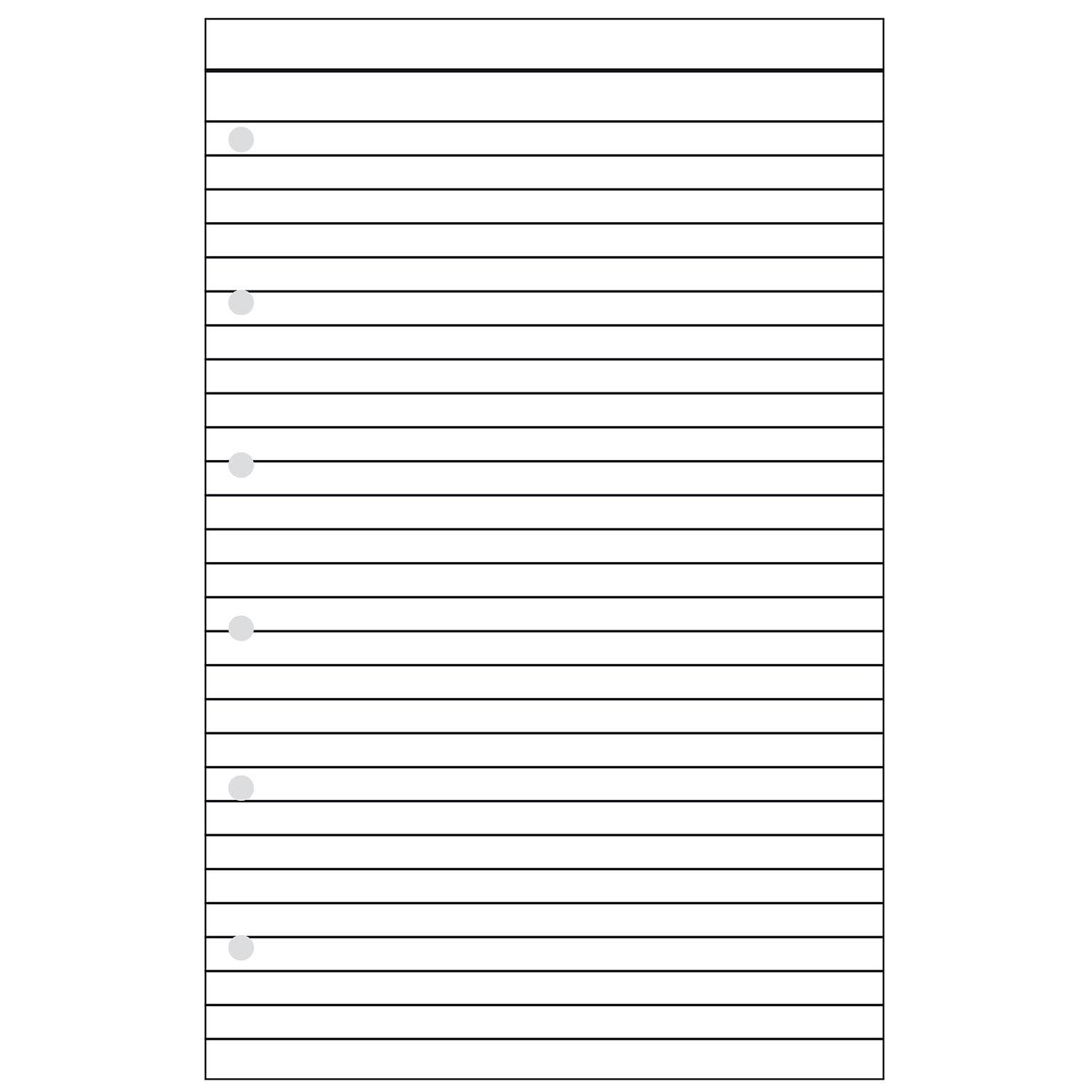 Εικόνα 1 του Contax Ανταλλακτικό Σημειώσεων για Organizer Pocket