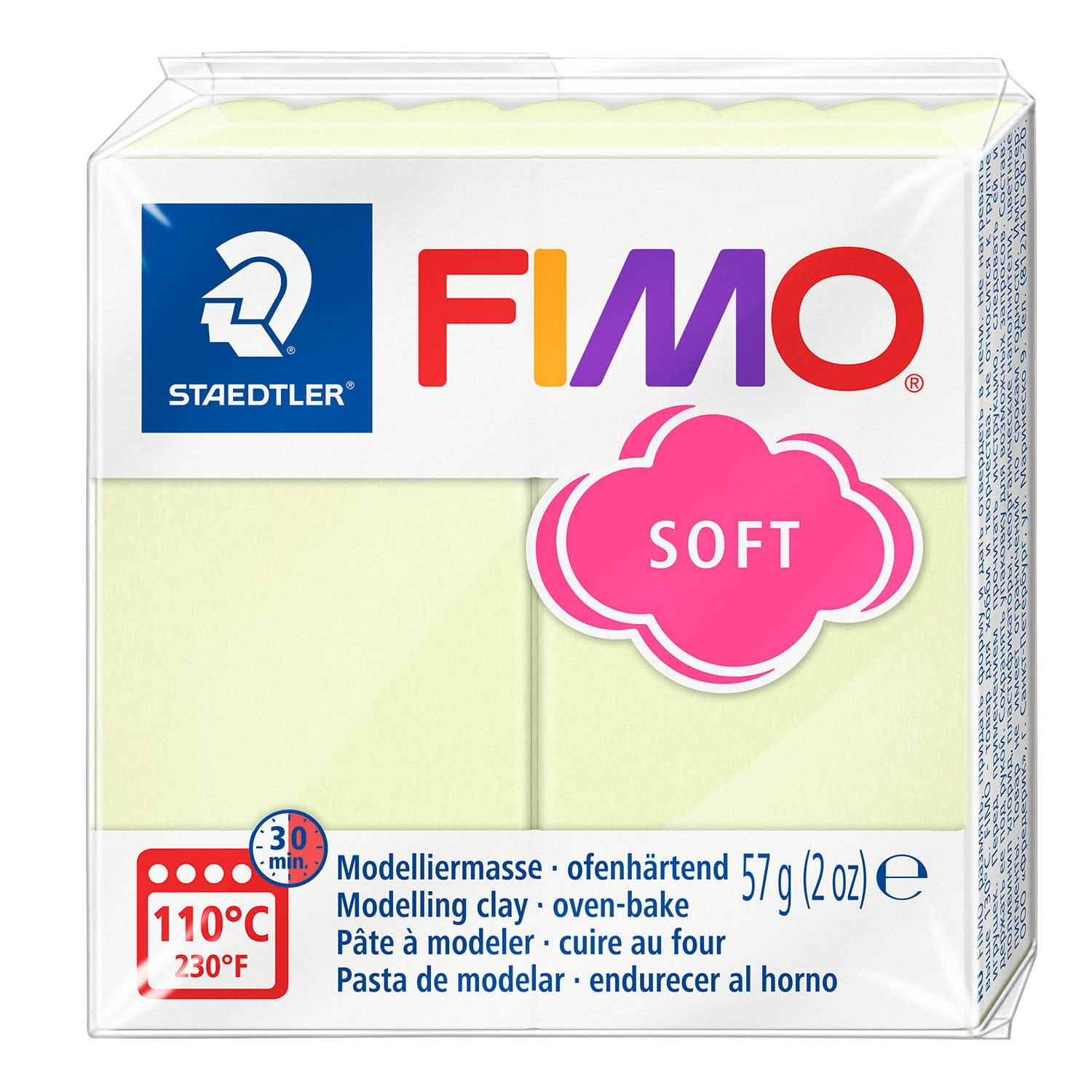 Εικόνα 3 του Πηλός Fimo 56gr, Lemon