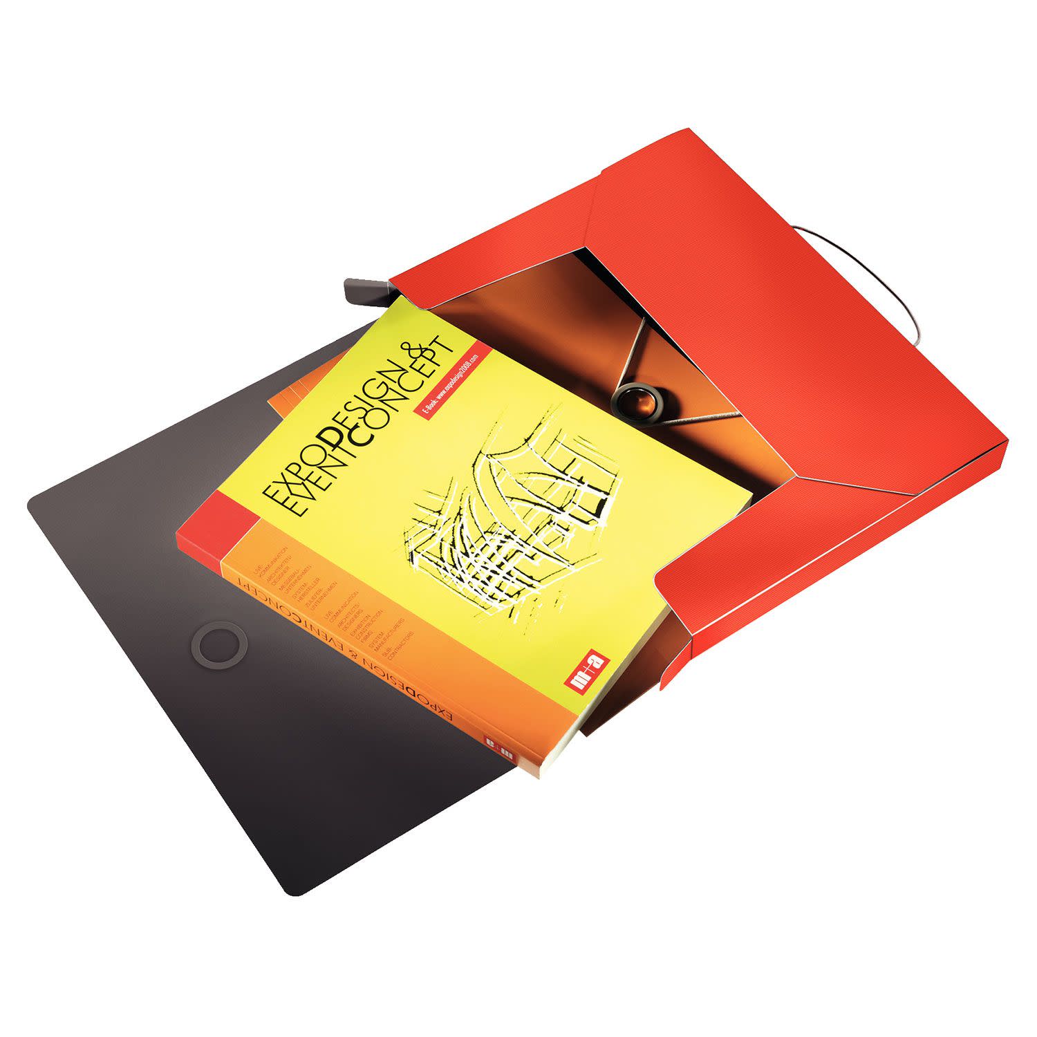 Κάνε κλικ για να δεις την εικόνα 4 του Leitz Κουτί Αρχείου με Λάστιχο 25x33x3cm