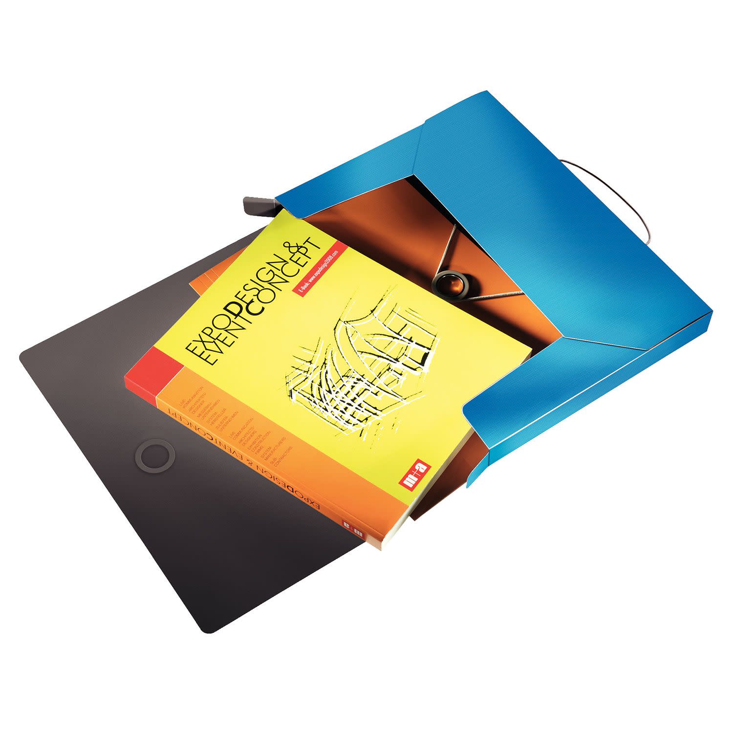 Κάνε κλικ για να δεις την εικόνα 5 του Leitz Κουτί Αρχείου με Λάστιχο 25x33x3cm