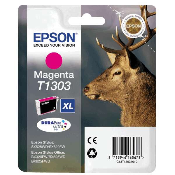 Εικόνα 1 του Μελάνι Epson T1303XL Magenta