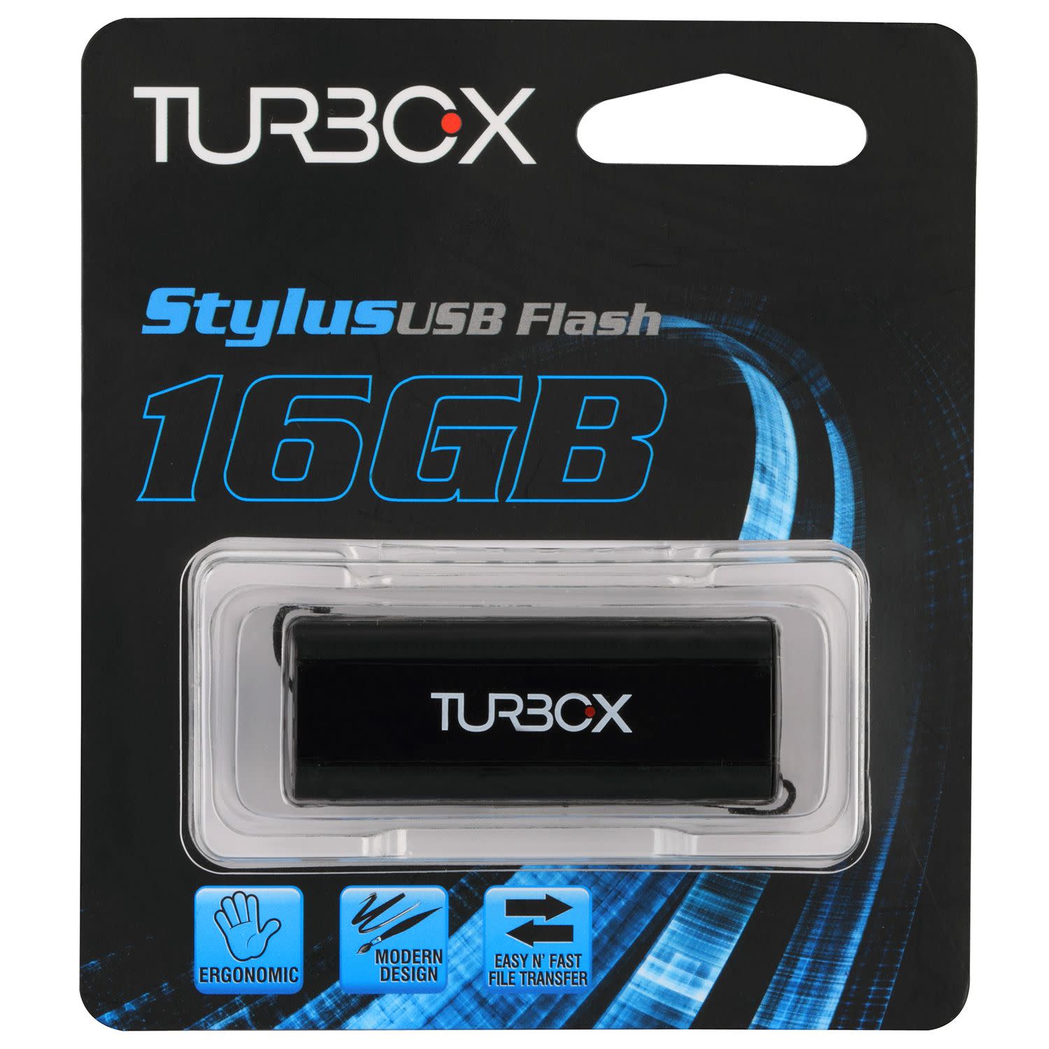 Κάνε κλικ για να δεις την εικόνα 5 του Turbo-X Stylus Blue 16 GB USB Stick 2.0