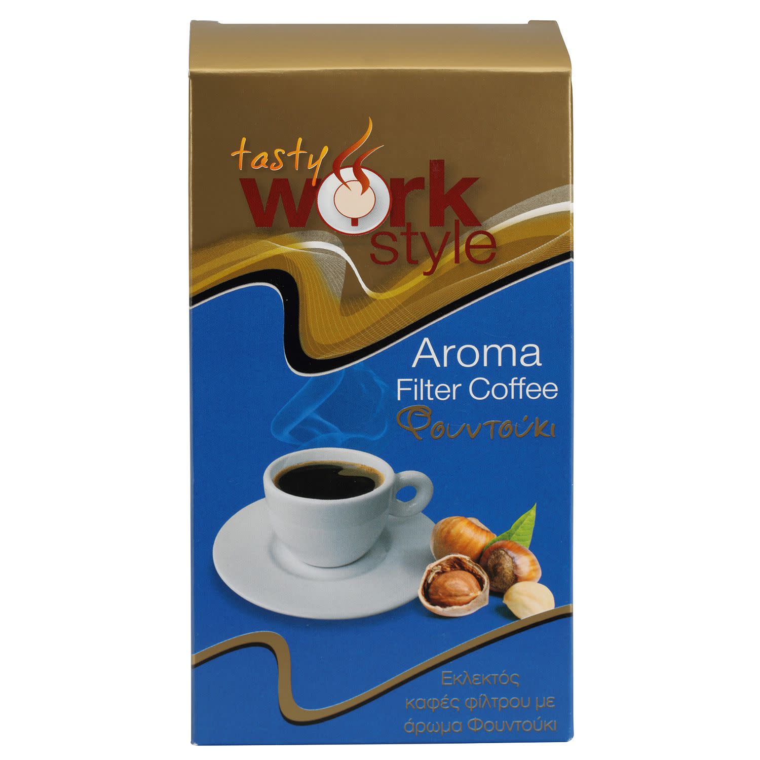 Tasty Workstyle Καφές Φίλτρου Φουντούκι 250gr