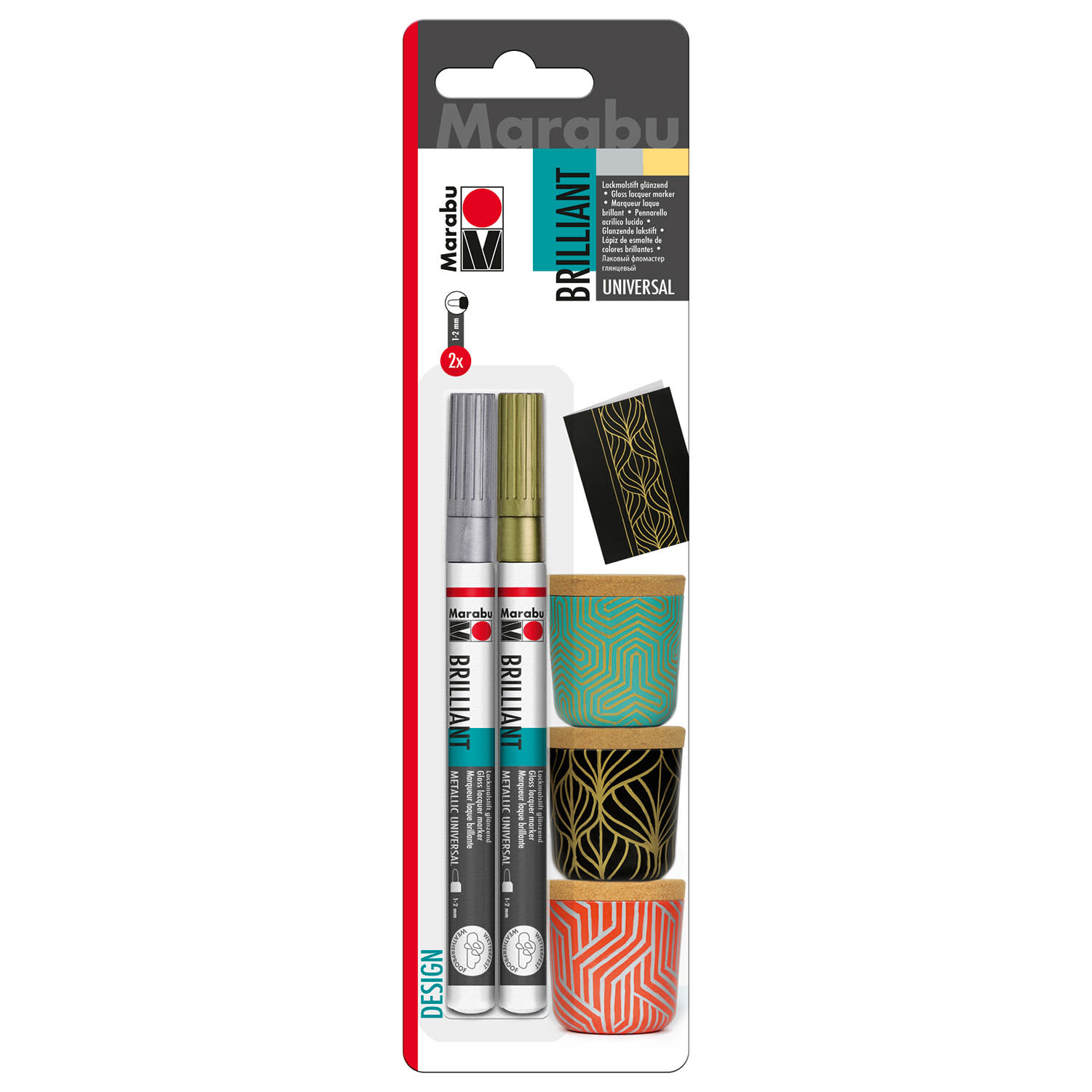 Εικόνα 1 του Marabu Brilliant Painter Set 2τεμ.