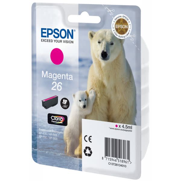 Εικόνα 2 του Μελάνι Epson 26 Magenta