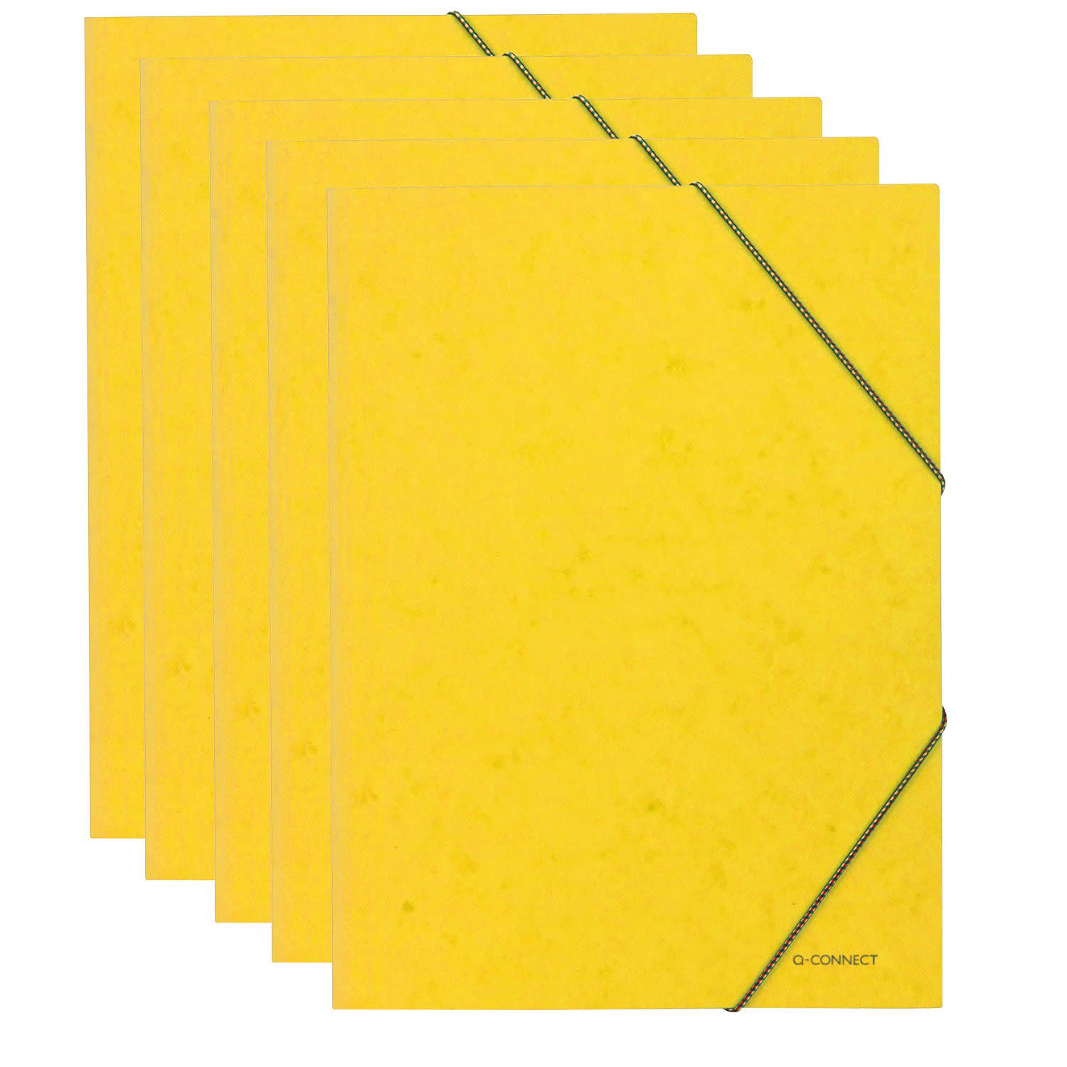 Εικόνα 1 του Φάκελος με Αυτιά και Λάστιχο Πρεσπάν 5 Τεμ. - 06 ΚΙΤΡΙΝΟ