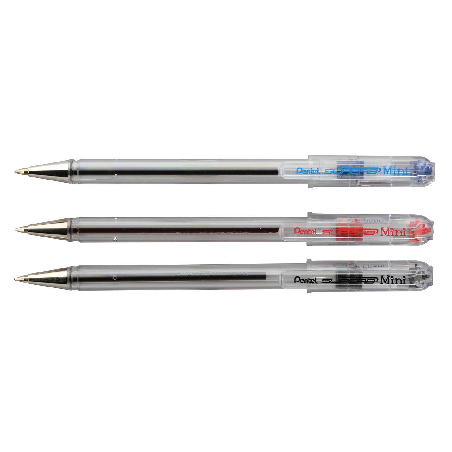 Pentel Στυλό Διαρκείας Superb Mini Με Κλιπ & Πάχος Μύτης 0.7mm