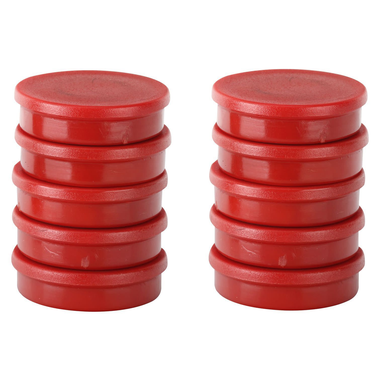 Εικόνα 1 του Bi-Office Μαγνητάκια Χρωματιστά 30 mm Κόκκινα