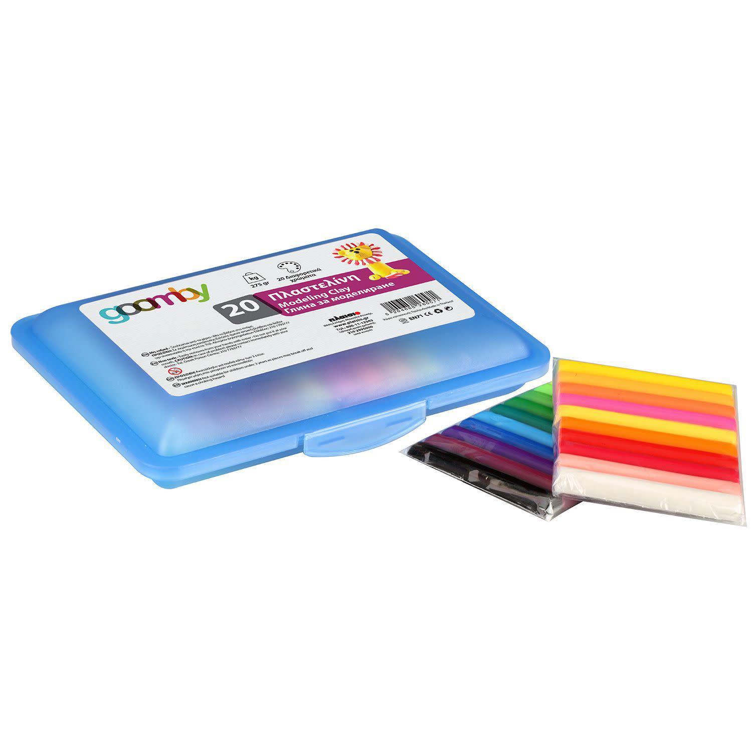 Εικόνα 11 του Goomby Πλαστελίνη 275gr 20τεμ.