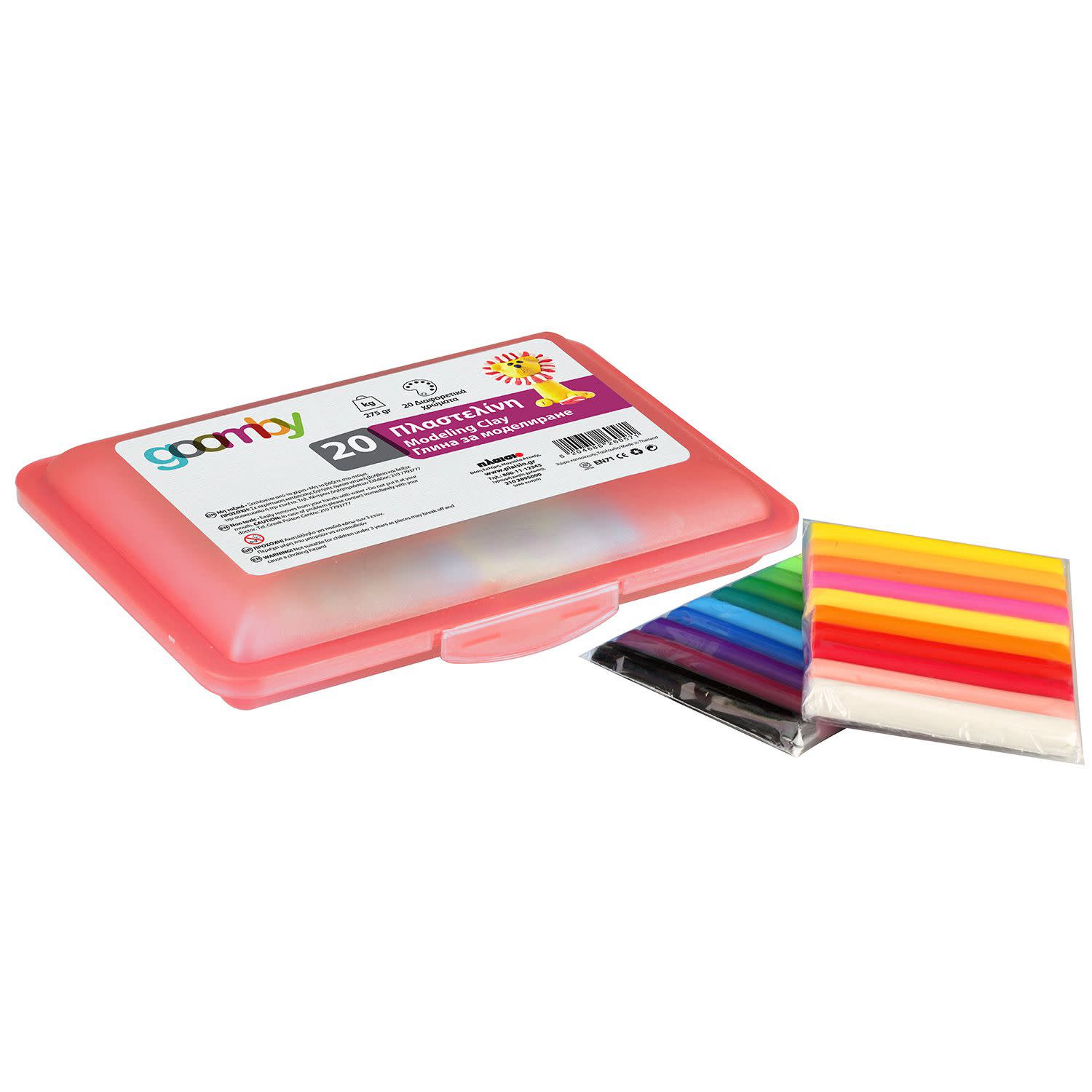 Εικόνα 3 του Goomby Πλαστελίνη 275gr 20τεμ.