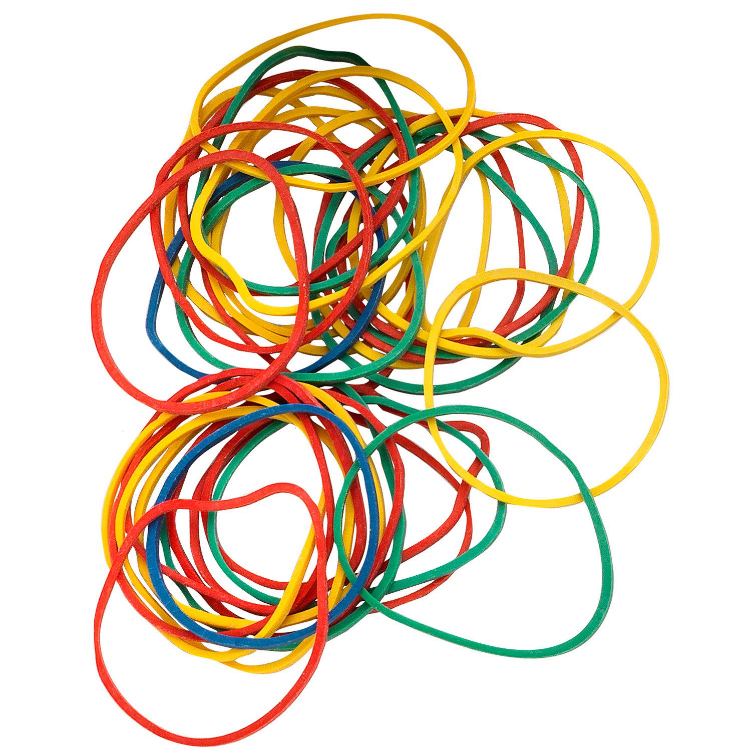 Κάνε κλικ για να δεις την εικόνα 2 του @Work Λάστιχα Χρωματιστά Μπάλα 100 gr