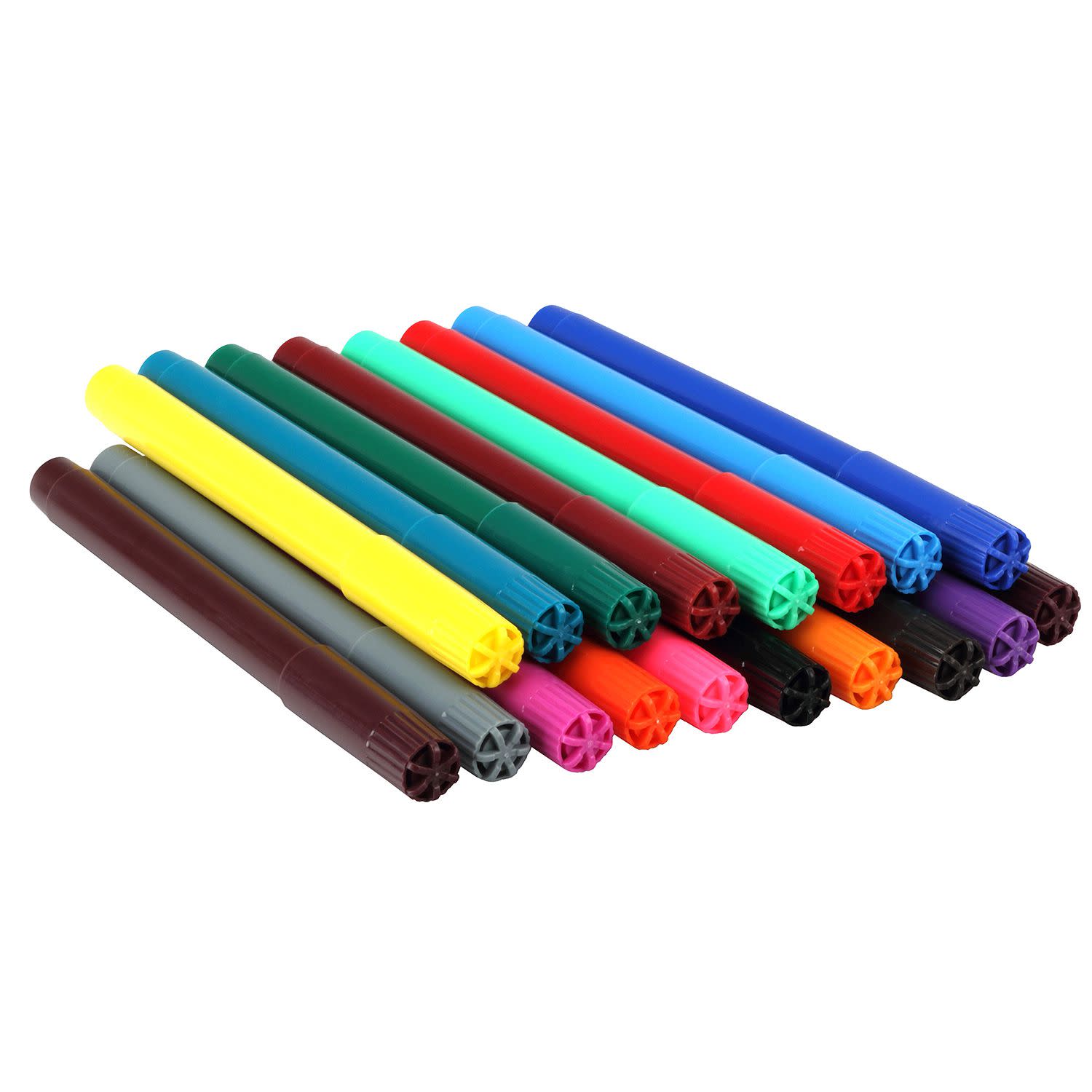 Εικόνα 3 του Goomby Μαρκαδόροι Ζωγραφικής Jumbo PP Drum 36τεμ.