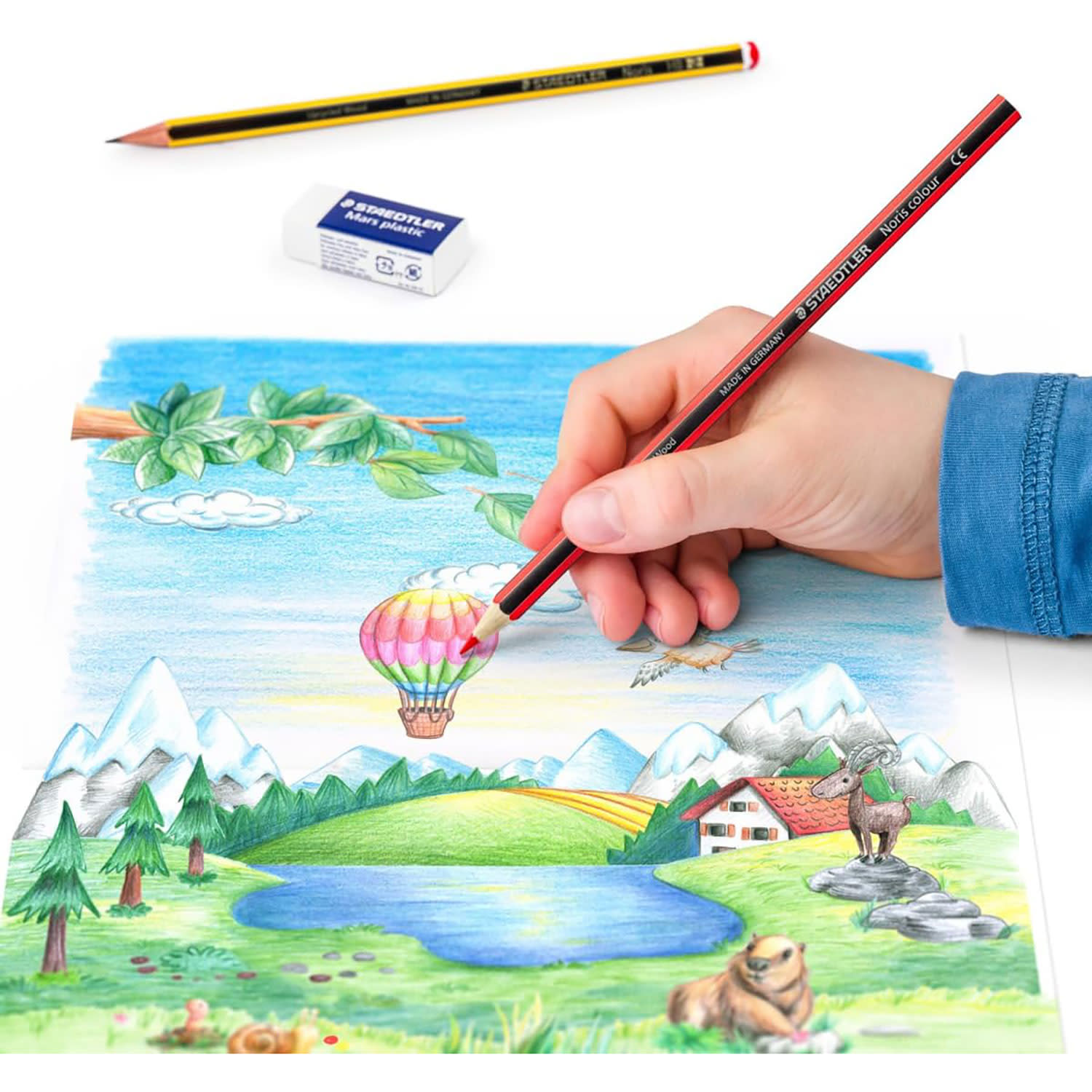 Εικόνα 3 του Staedtler Ξυλομπογιές Noris 12τεμ.