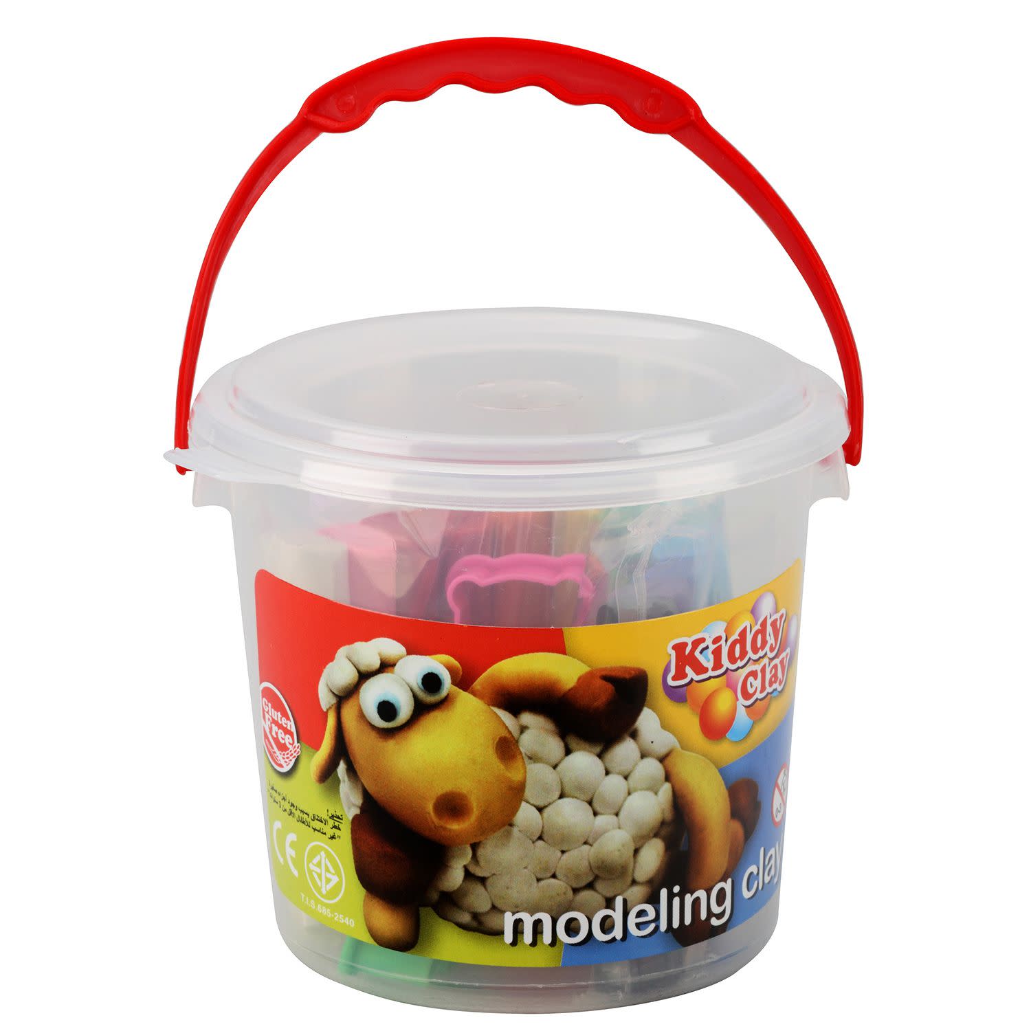 Πλαστελίνη & Καλούπια 12+4τεμ.