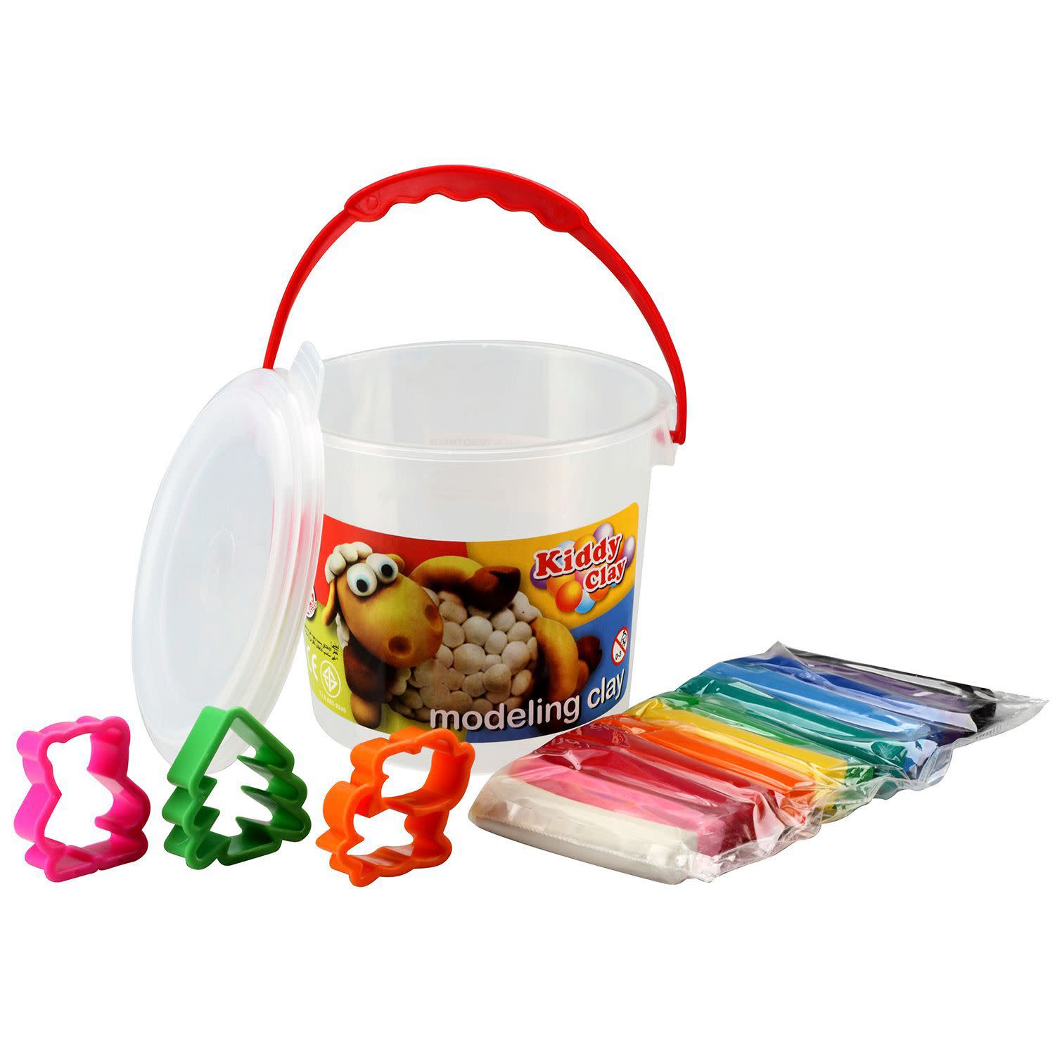 Εικόνα 11 του Πλαστελίνη & Καλούπια 12+4τεμ.