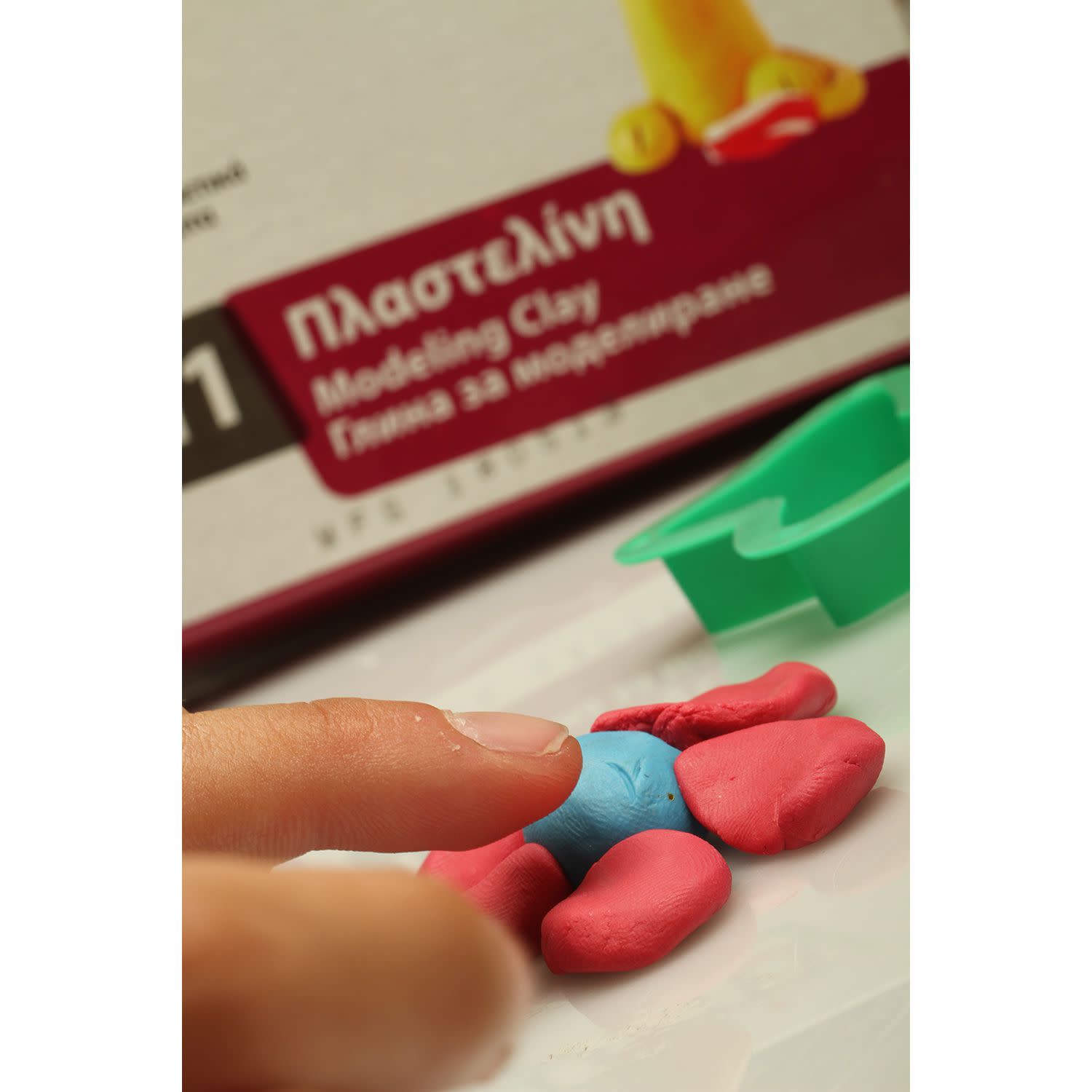 Εικόνα 9 του Πλαστελίνη & Καλούπια 12+4τεμ.