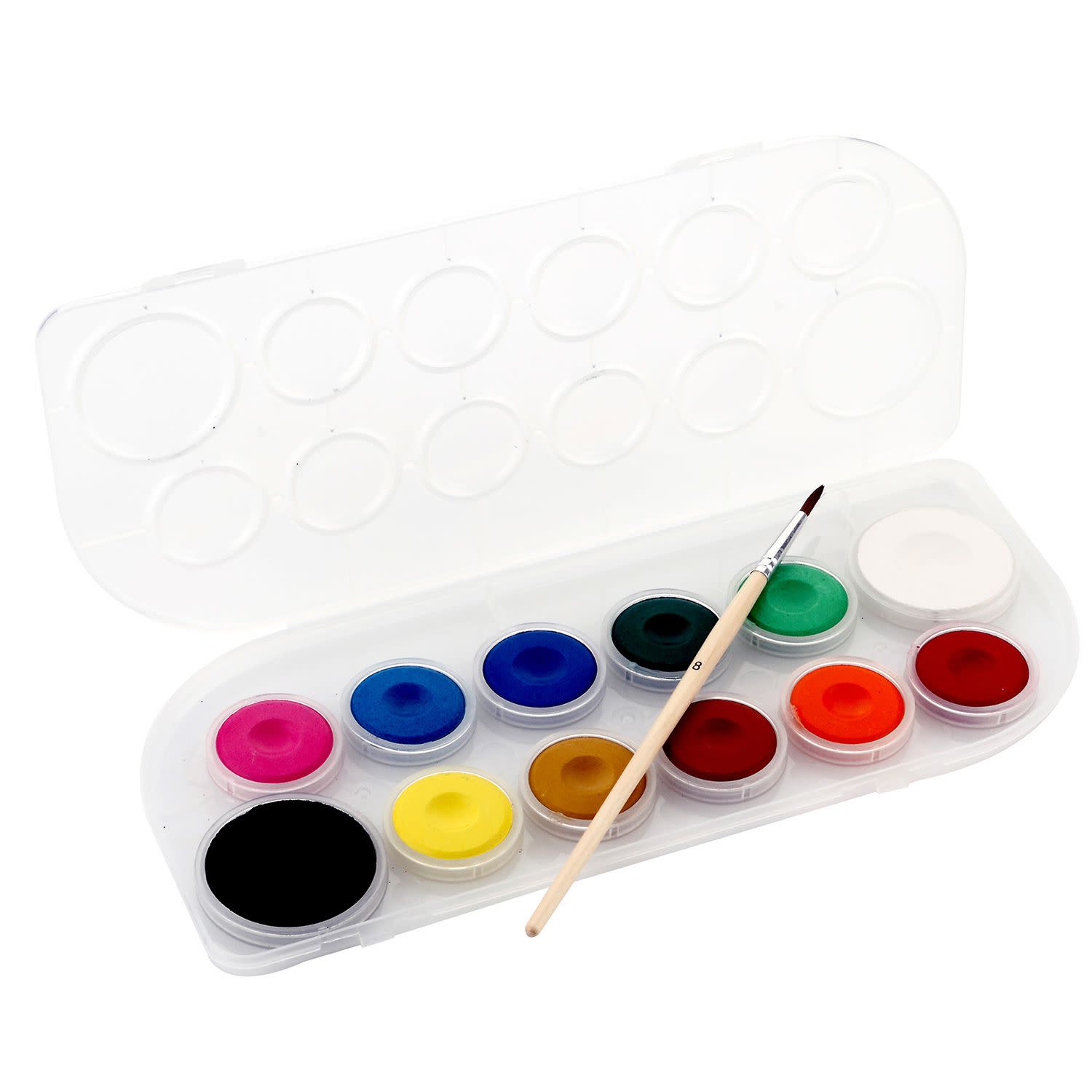 Εικόνα 4 του Goomby Σετ Νερομπογιές 12 Τεμ.