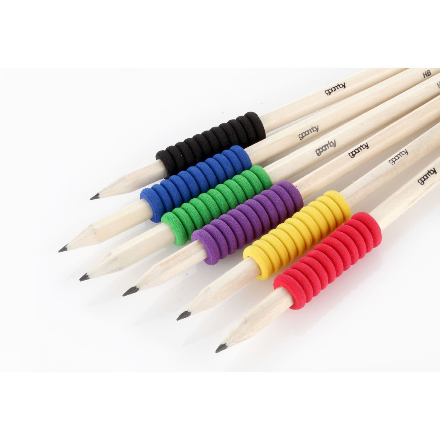 Εικόνα 7 του Goomby Μολύβια με Γόμα Soft Grip HB 6τεμ.