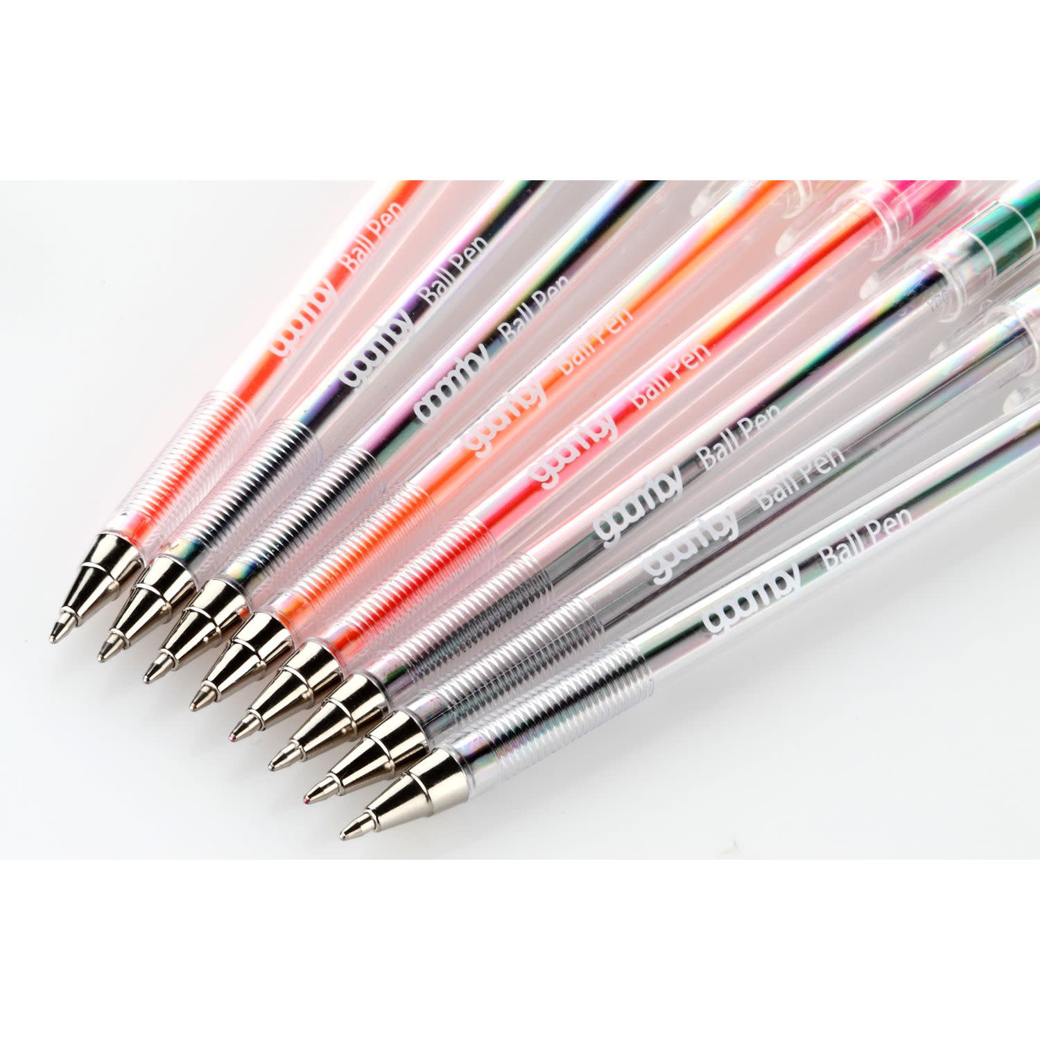 Κάνε κλικ για να δεις την εικόνα 5 του Goomby Στυλό Διαρκείας 8 Χρώματα Με Κλιπ & Πάχος Μύτης 1.0mm 8τεμ.