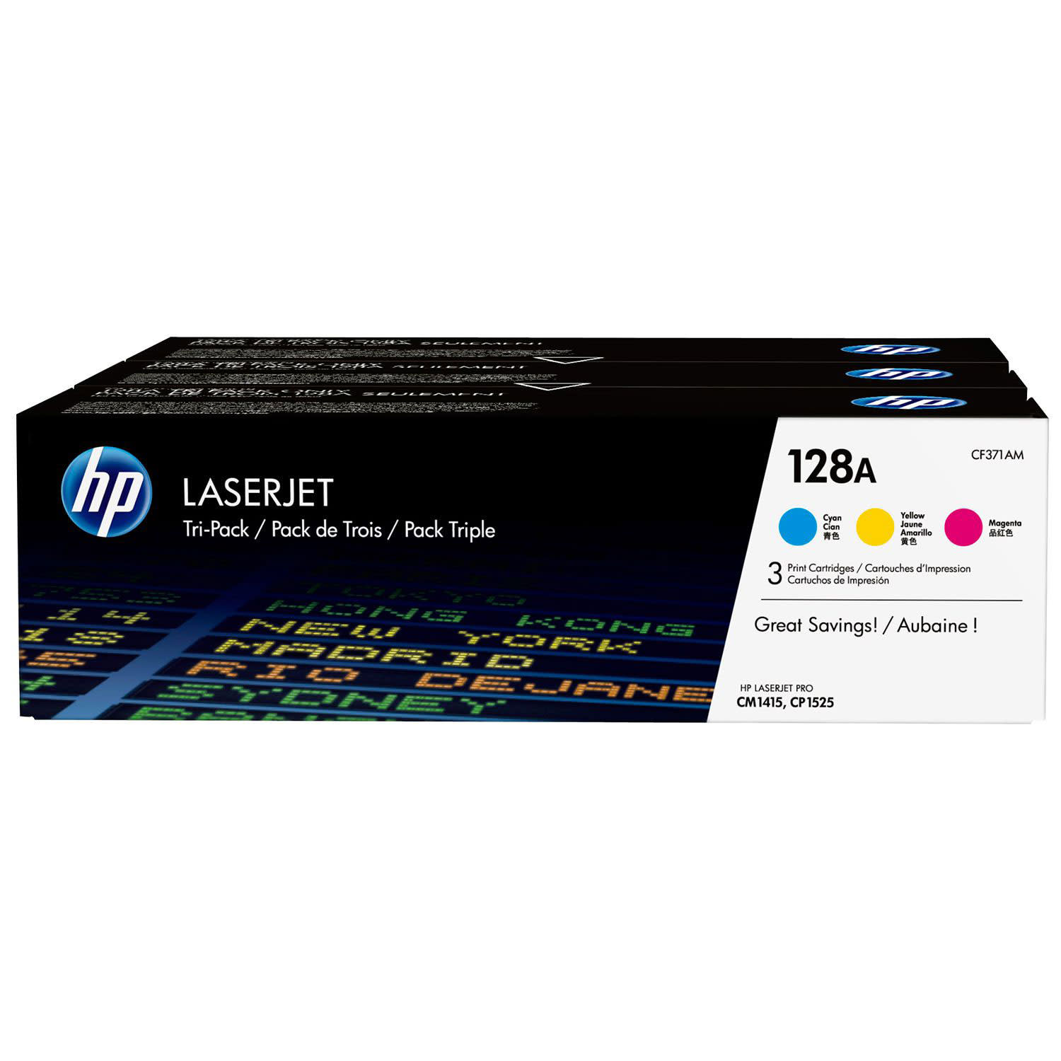 Εικόνα 1 του Toner HP 128A (C-M-Y) Multipack