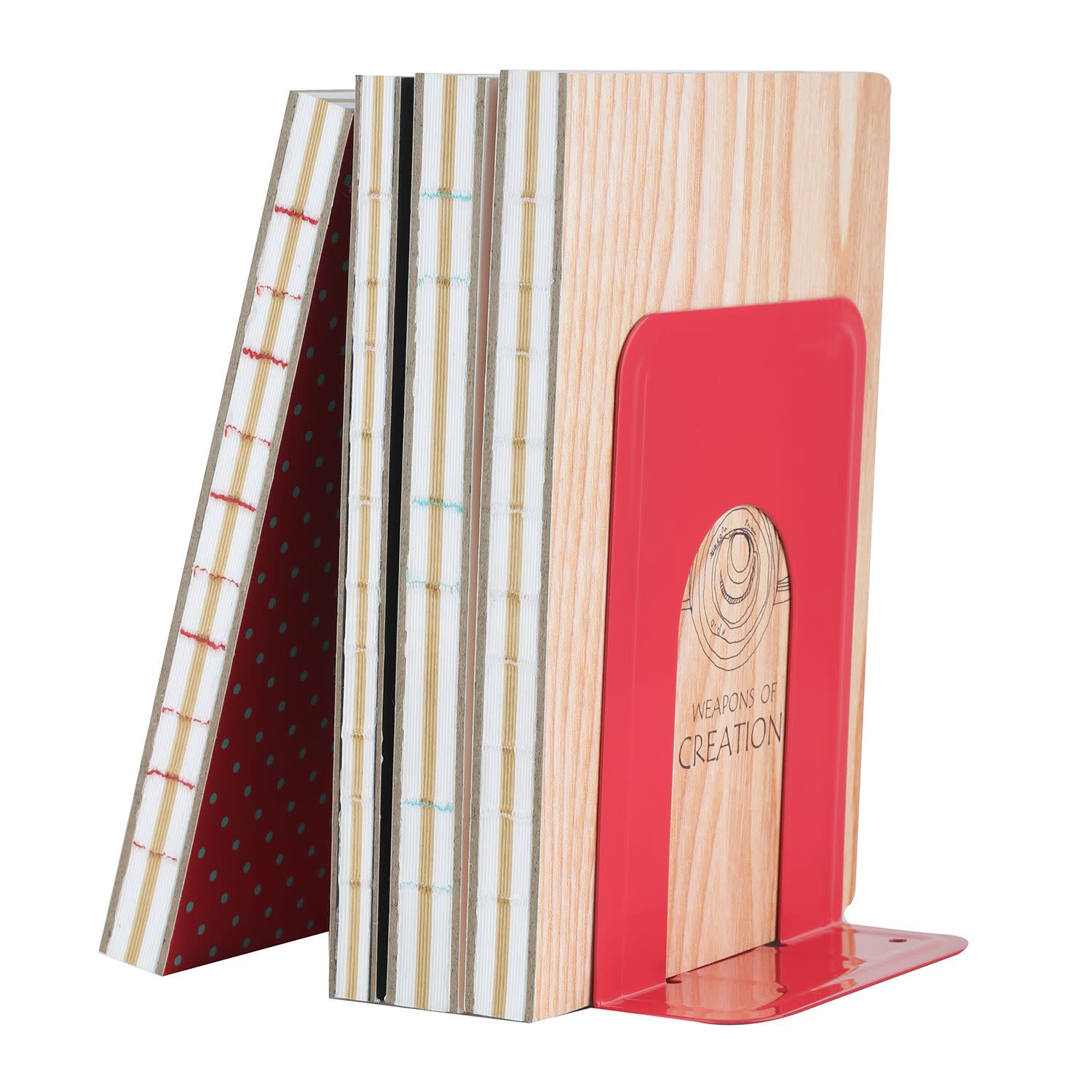 Εικόνα 2 του Sentio Βιβλιοστάτης Μεταλλικός Σετ 2 Τεμ.