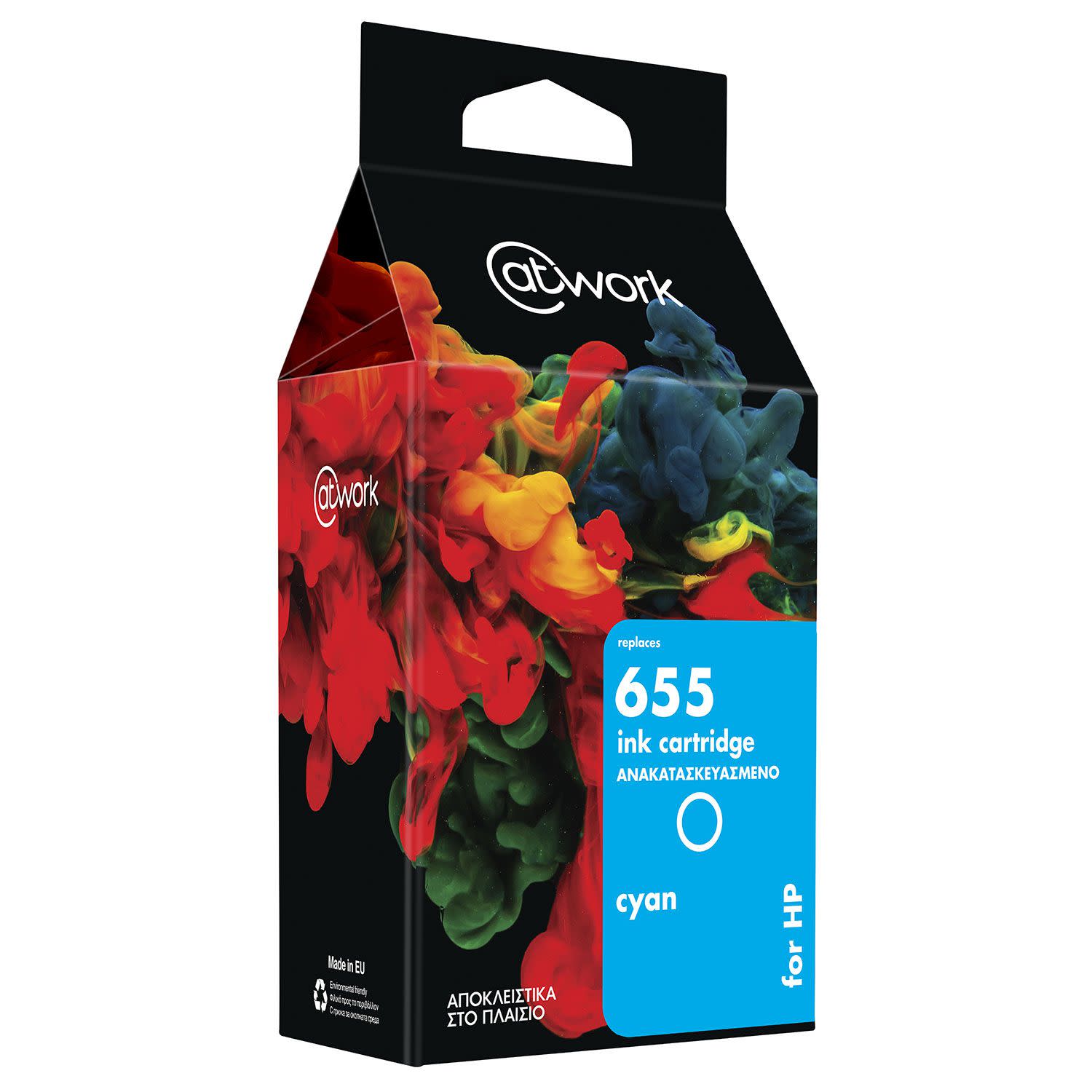 Εικόνα 1 του Μελάνι @Work Ανακατασκευασμένο 655 Cyan