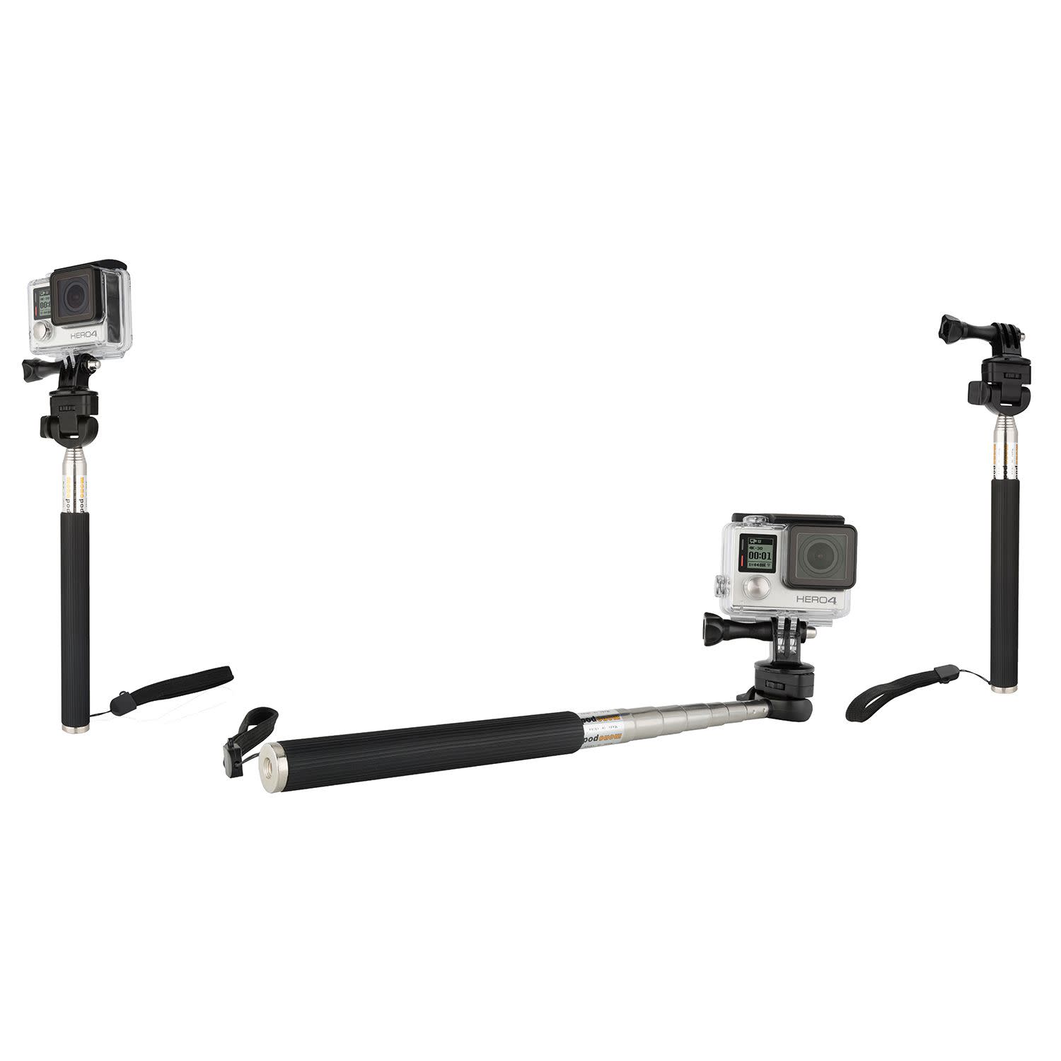 Εικόνα 2 του Sentio Μονόποδο Πτυσσόμενο Για GoPro