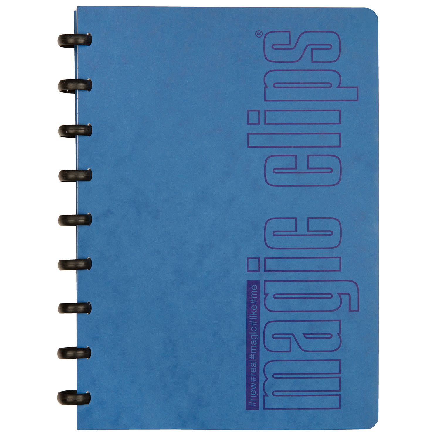 Εικόνα 2 του Magic Clip Τετράδιο Σπιράλ Ριγέ 17x25cm 2 Θεμάτων 60 Φύλλα