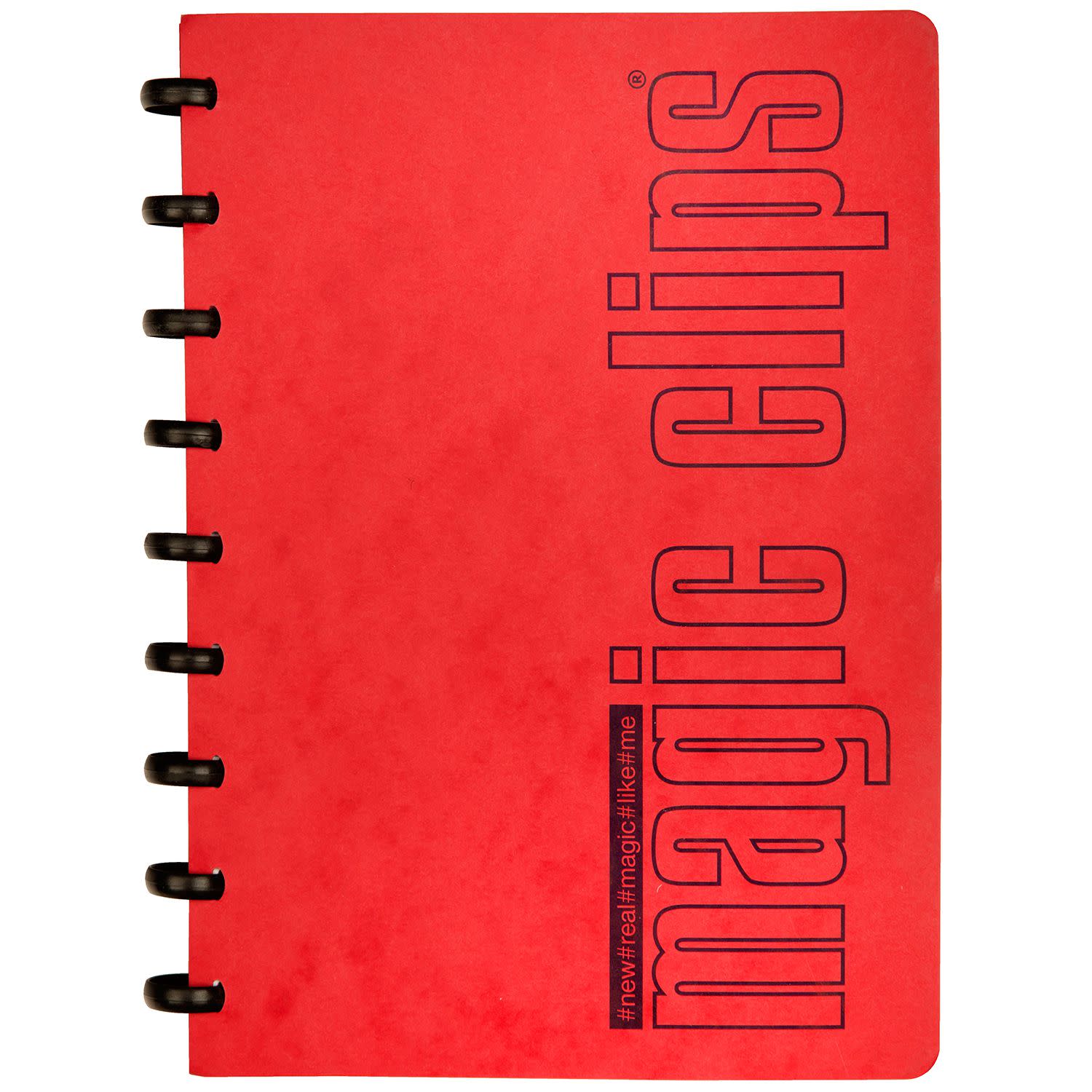 Εικόνα 5 του Magic Clip Τετράδιο Σπιράλ Ριγέ 17x25cm 2 Θεμάτων 60 Φύλλα