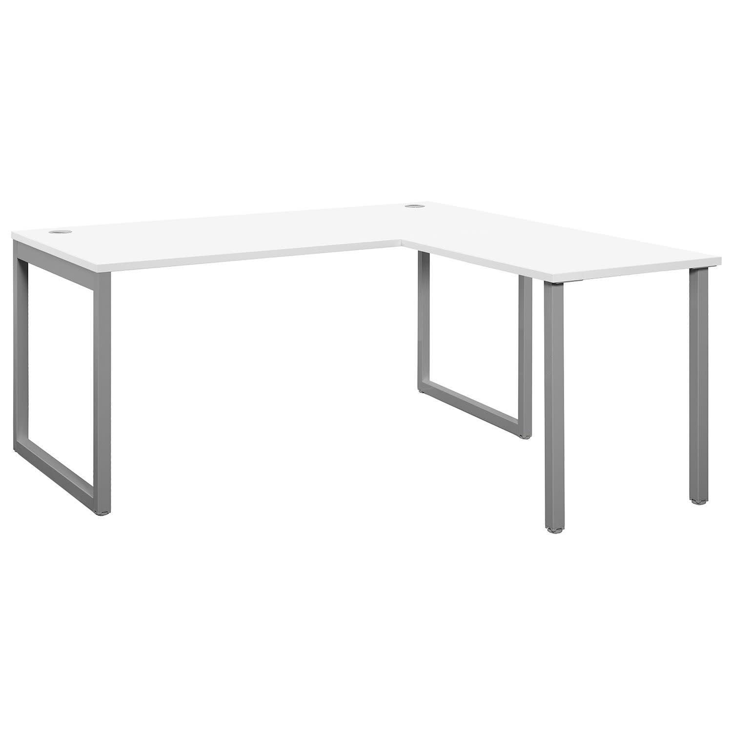 Εικόνα 2 του Quadrifoglio Γραφείο Industrial White (Γκρι σκελετός) 160x80cm