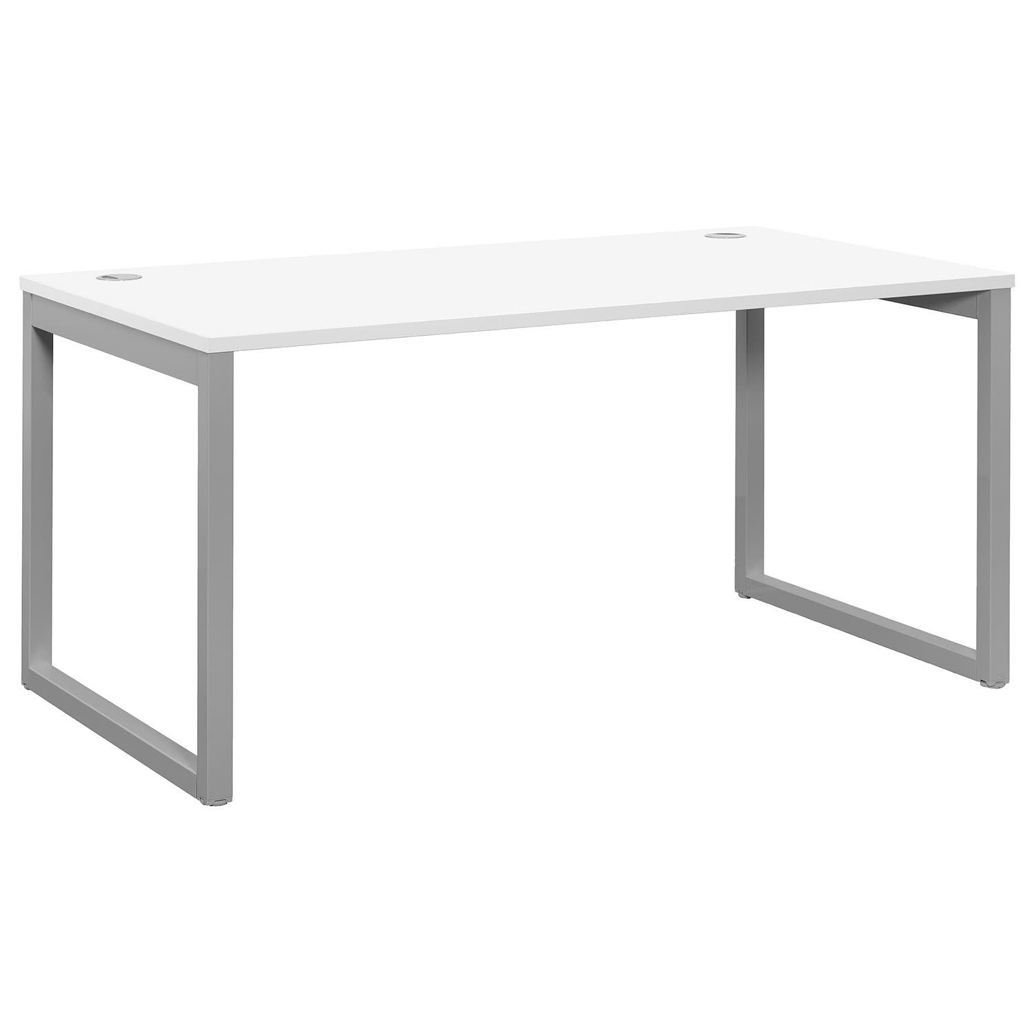 Εικόνα 1 του Quadrifoglio Γραφείο Industrial White (Γκρι σκελετός) 140x80cm