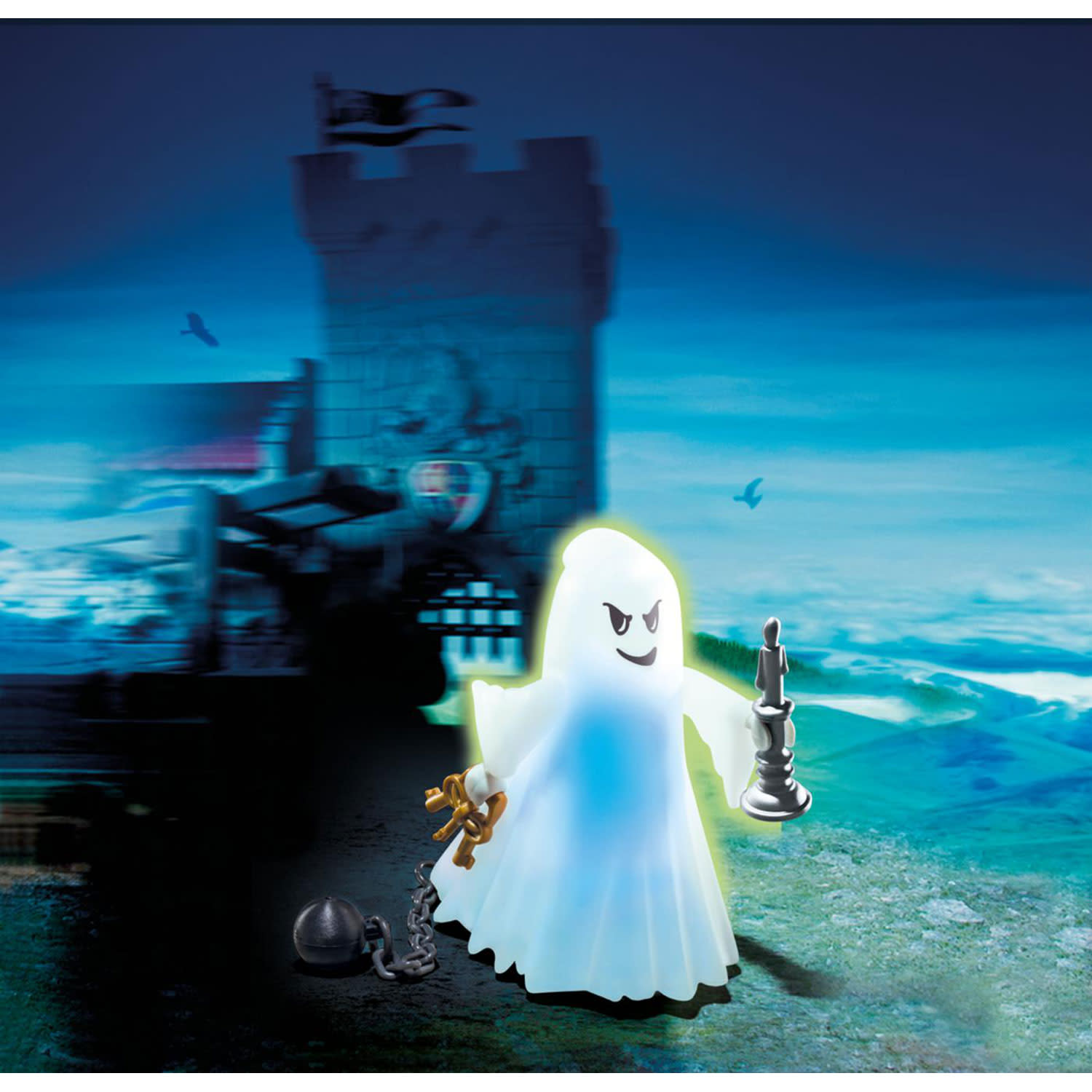 Εικόνα 2 του playmobil 6042 Το Φάντασμα Του Πύργου (Με Φωτισμό Led)