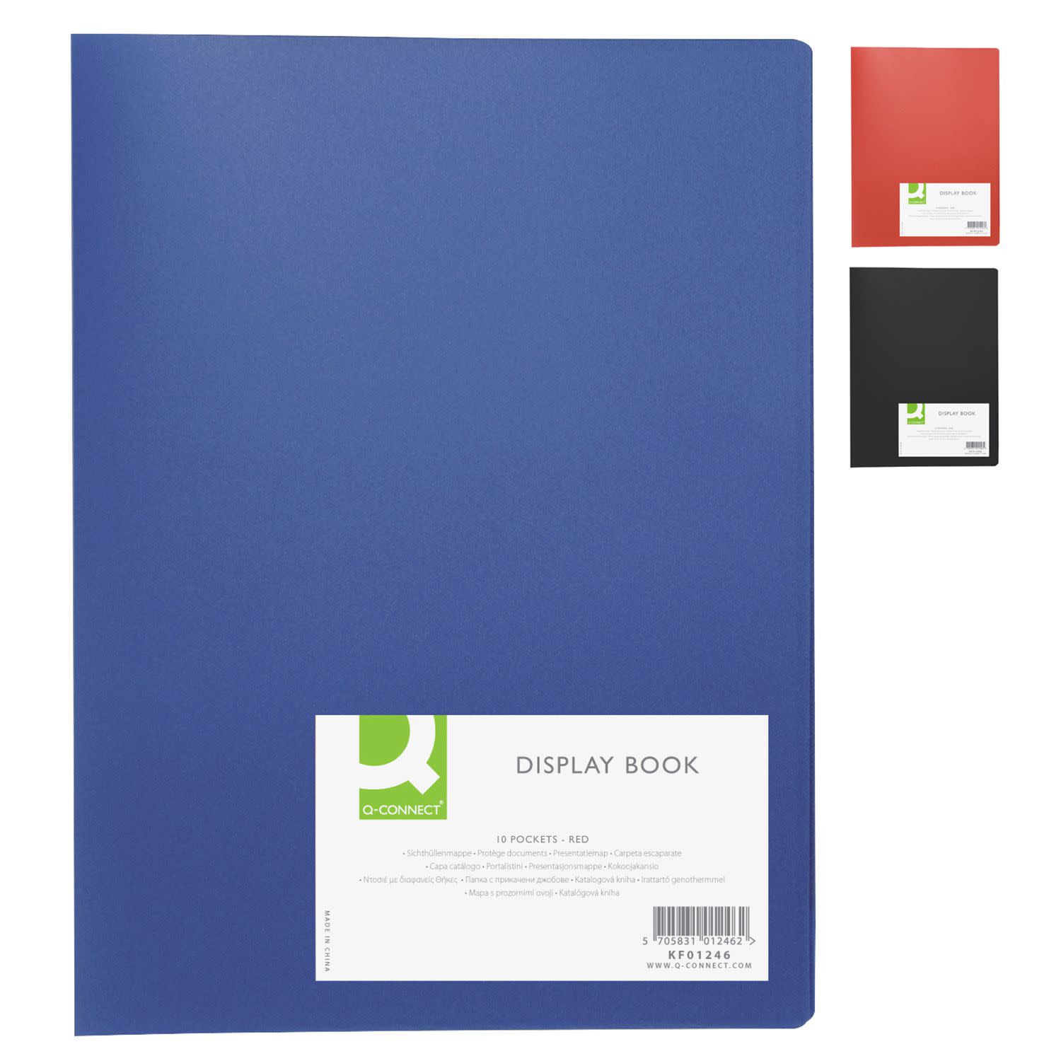 Q-Connect Ντοσιέ με 10 Διαφανείς Θήκες