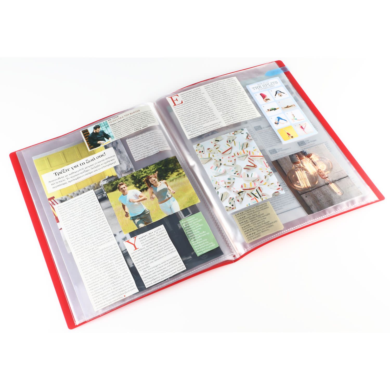 Εικόνα 2 του Q-Connect Ντοσιέ με 30 Διαφανείς Θήκες