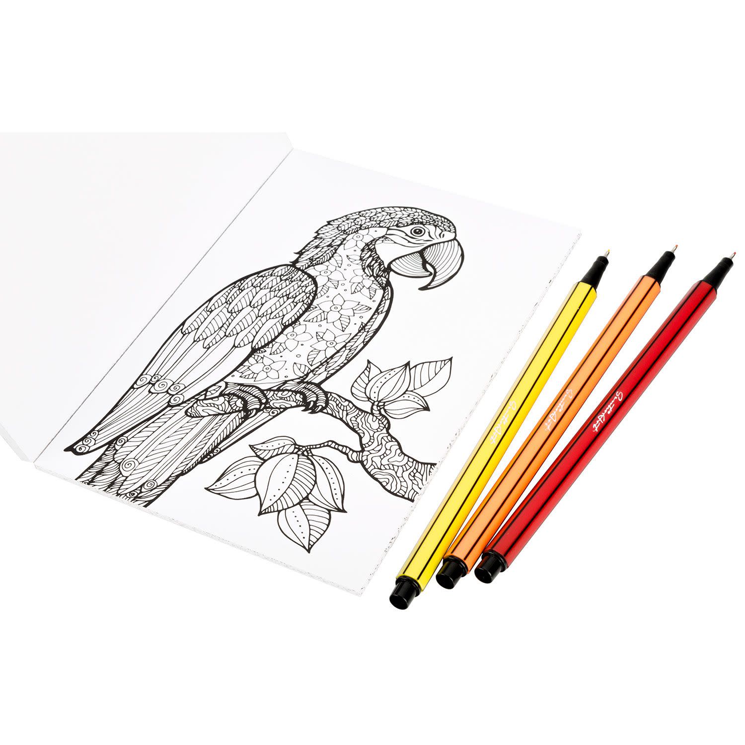 Εικόνα 3 του Sentio Art Pocket Βιβλίο Ζωγραφικής Jungle Escape