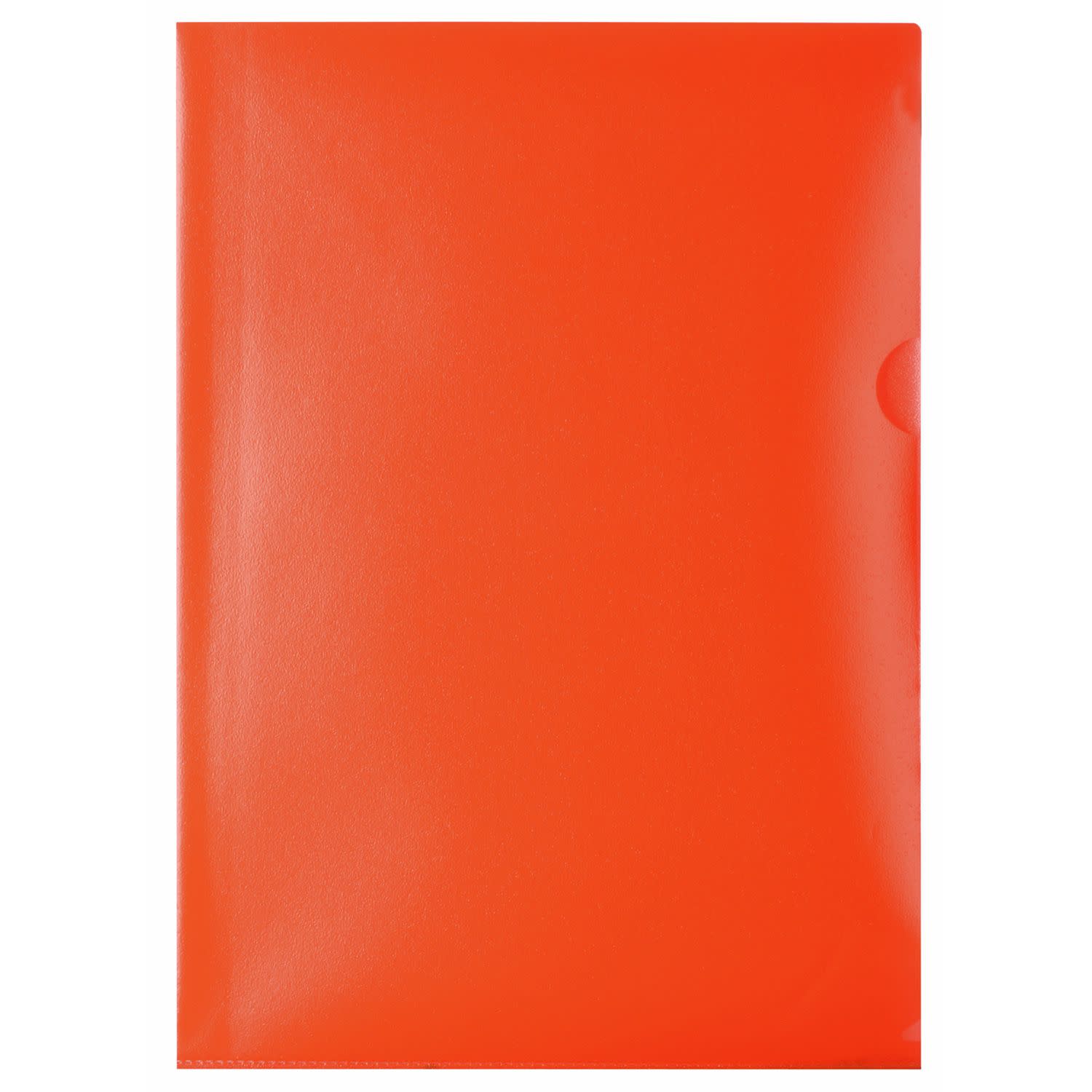 Εικόνα 1 του Δίφυλλο Διαφανές Πλαστικό 0.12mm Α4 10 τεμ., Κόκκινο