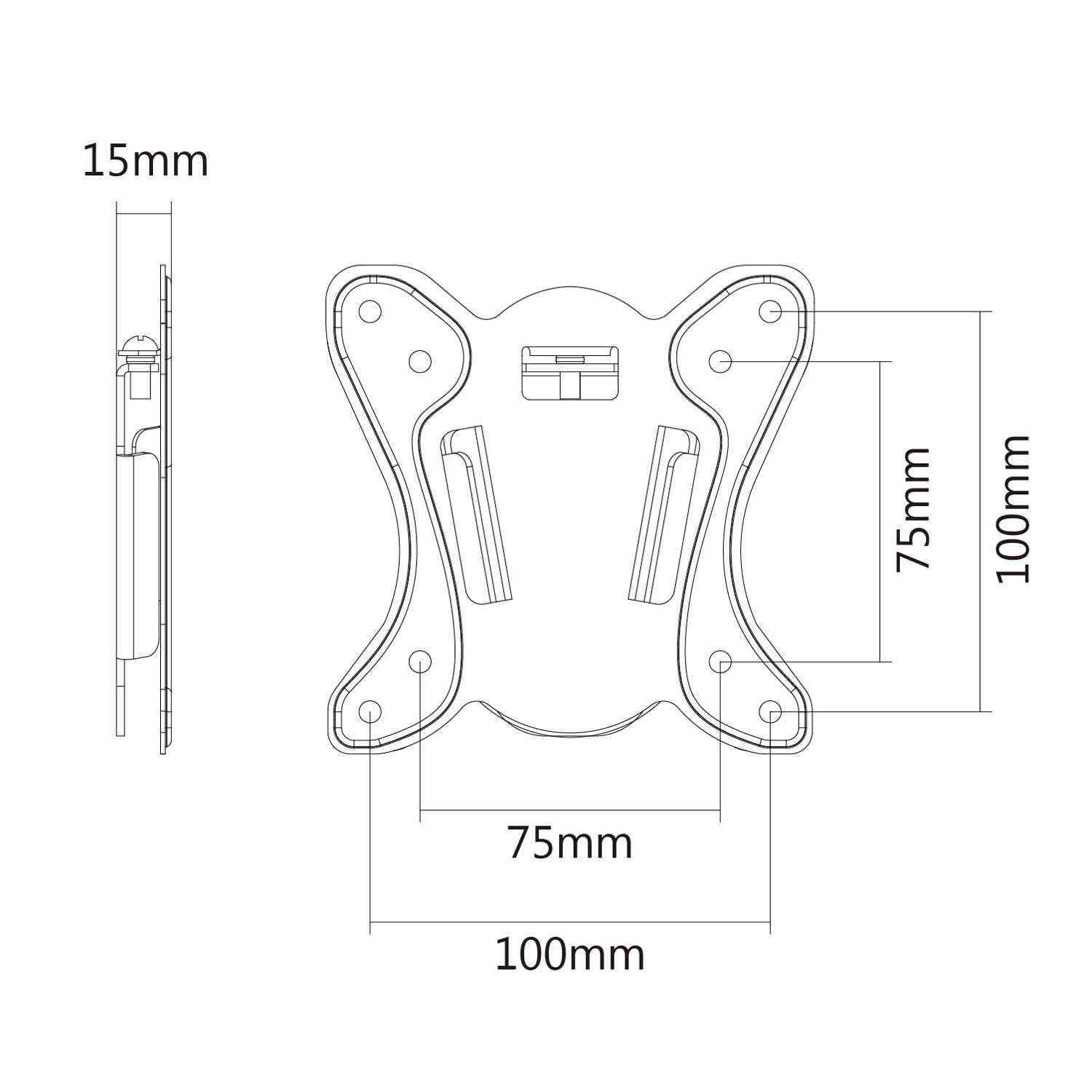 Εικόνα 2 του Turbo-X Βάση Τηλεόρασης F-100 13" - 27"