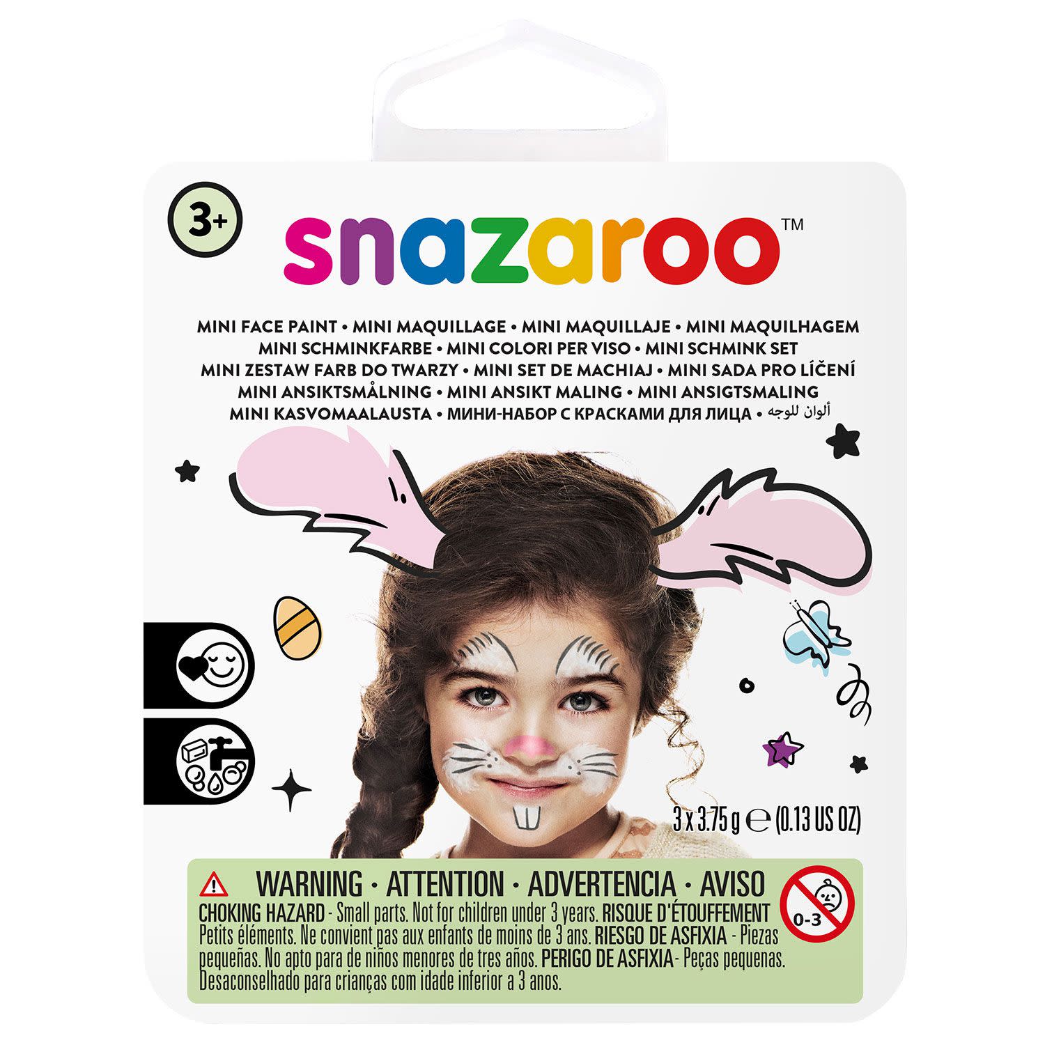 Snazaroo Χρώματα προσώπου Λαγουδάκι