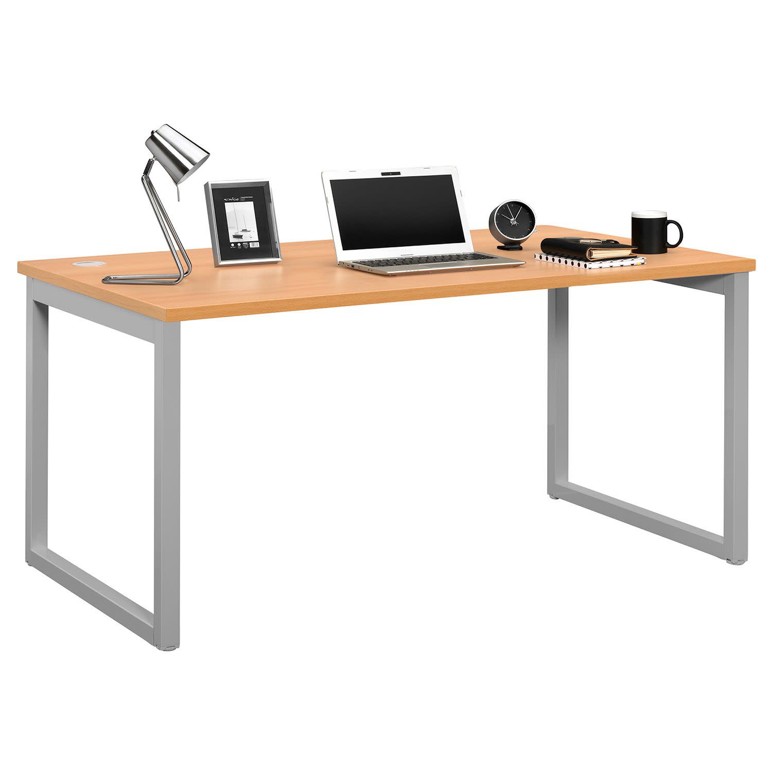 Εικόνα 1 του Quadrifoglio Γραφείο Industrial Beech (Γκρι Σκελετός) 140x80 cm